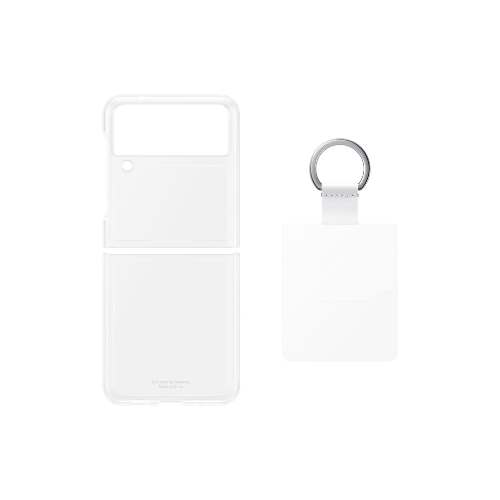 Samsung View Cover »Clear Cover with Ring für Galaxy Z Flip3«, Galaxy Z Fold 3, 17 cm (6,7 Zoll)