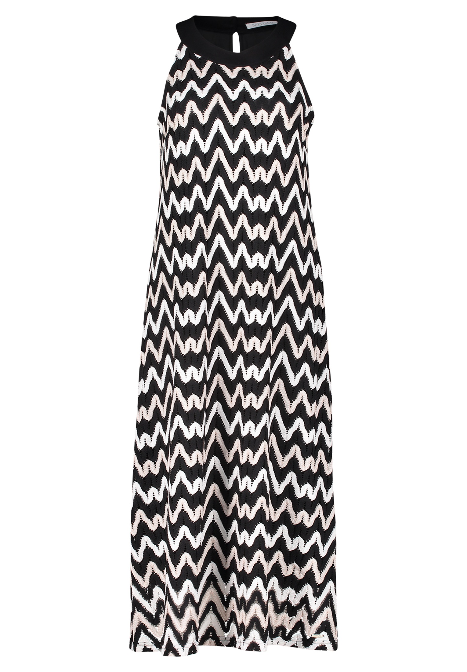 Betty&Co Neckholderkleid »Betty & Co Neckholder Kleid ohne Arm«, Nahtführung