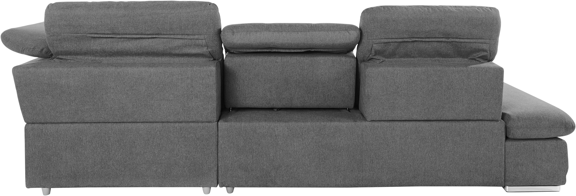 COTTA Ecksofa »Holiday L-Form mit Sitztiefen-, Armteil- und Kopfteilverstellung«, wahlweise mit Bettfunktion & Bettkasten