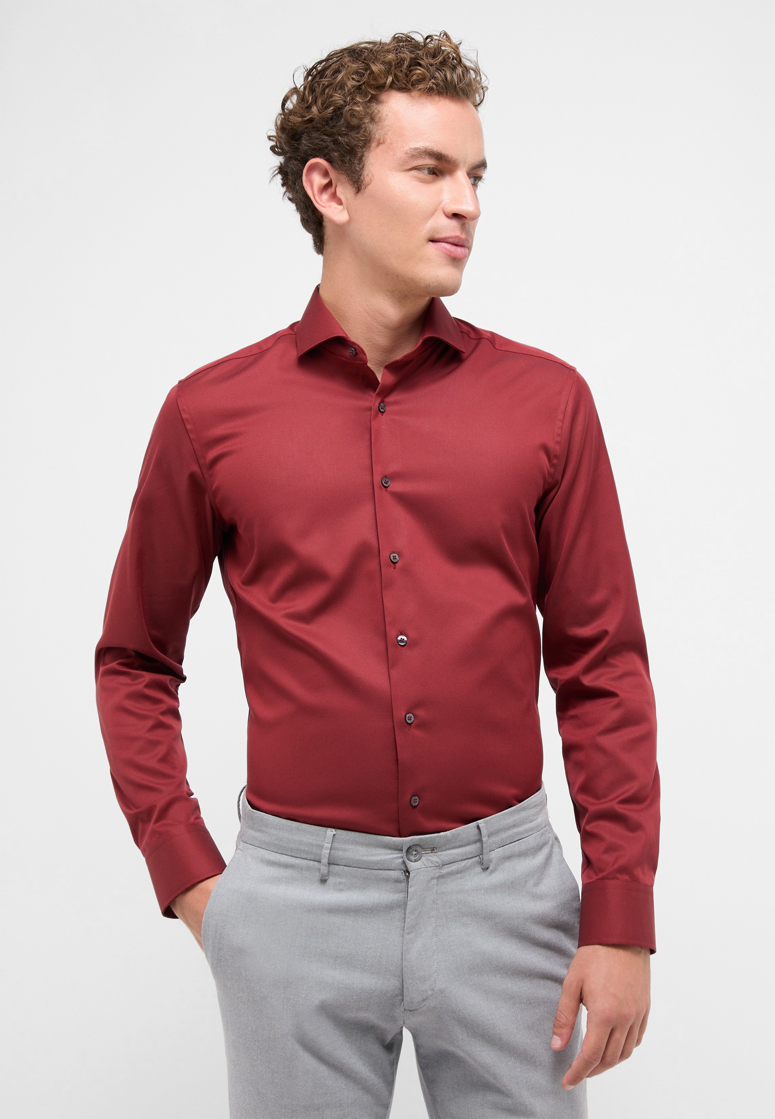 Eterna Langarmhemd "SLIM FIT" günstig online kaufen