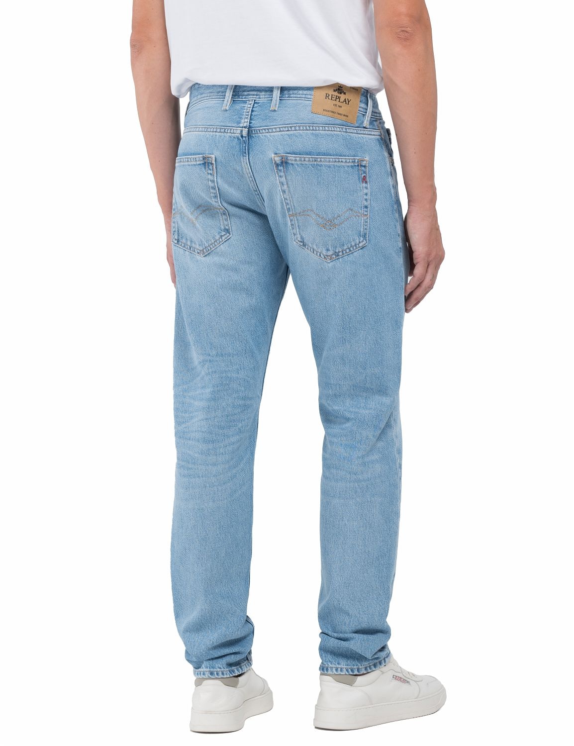 Replay Straight-Jeans »GROVER«, in vielen verschiedenen Waschungen, mit Stretch