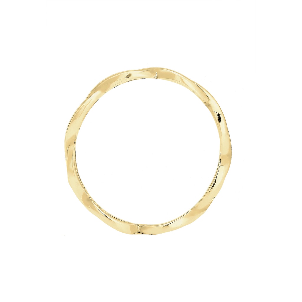 Elli Premium Fingerring »Infinity Trend 375 Gelbgold«