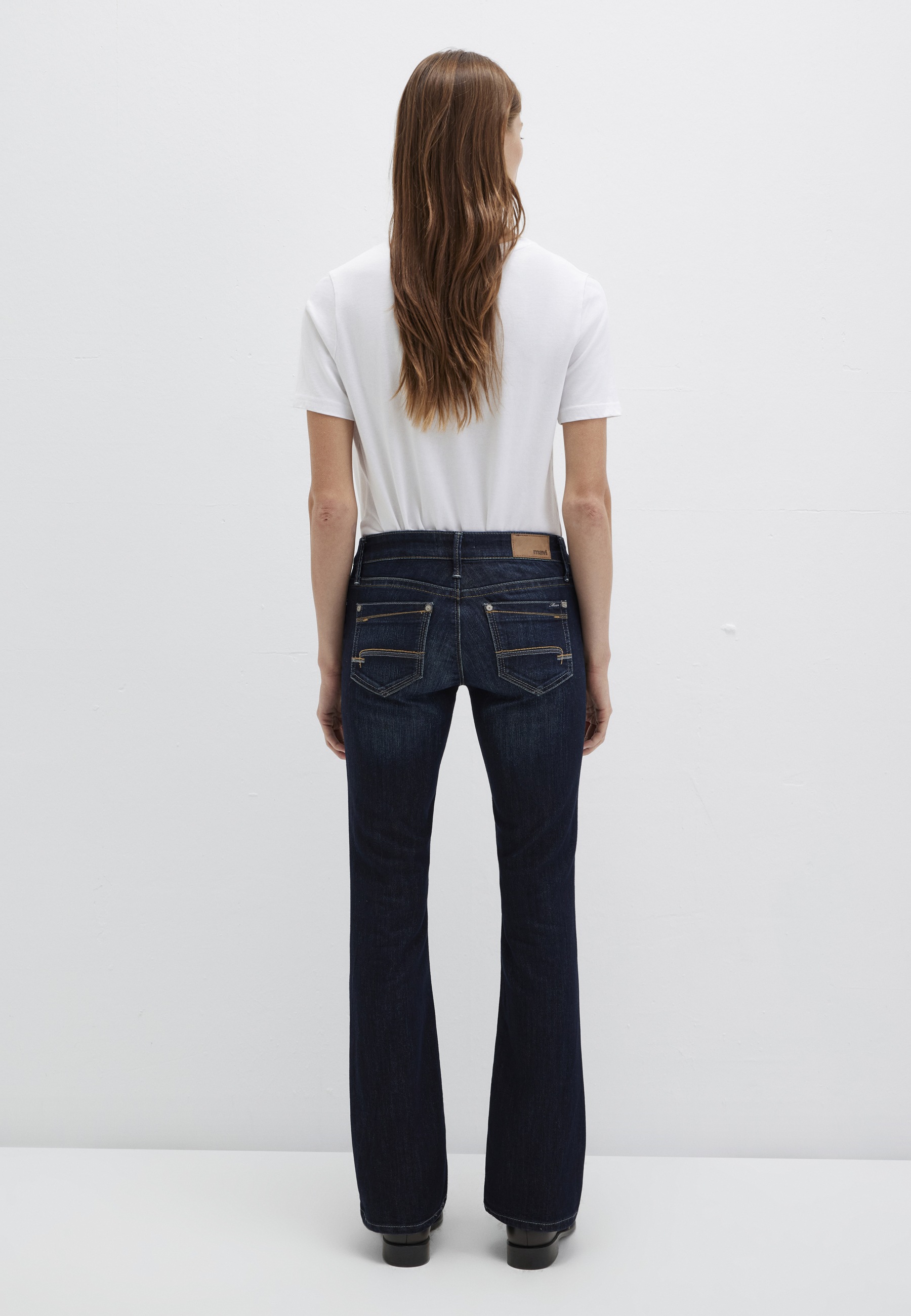Mavi Bella Mid-Rise Bootcut Jeans Rinse Miami Size 31 3