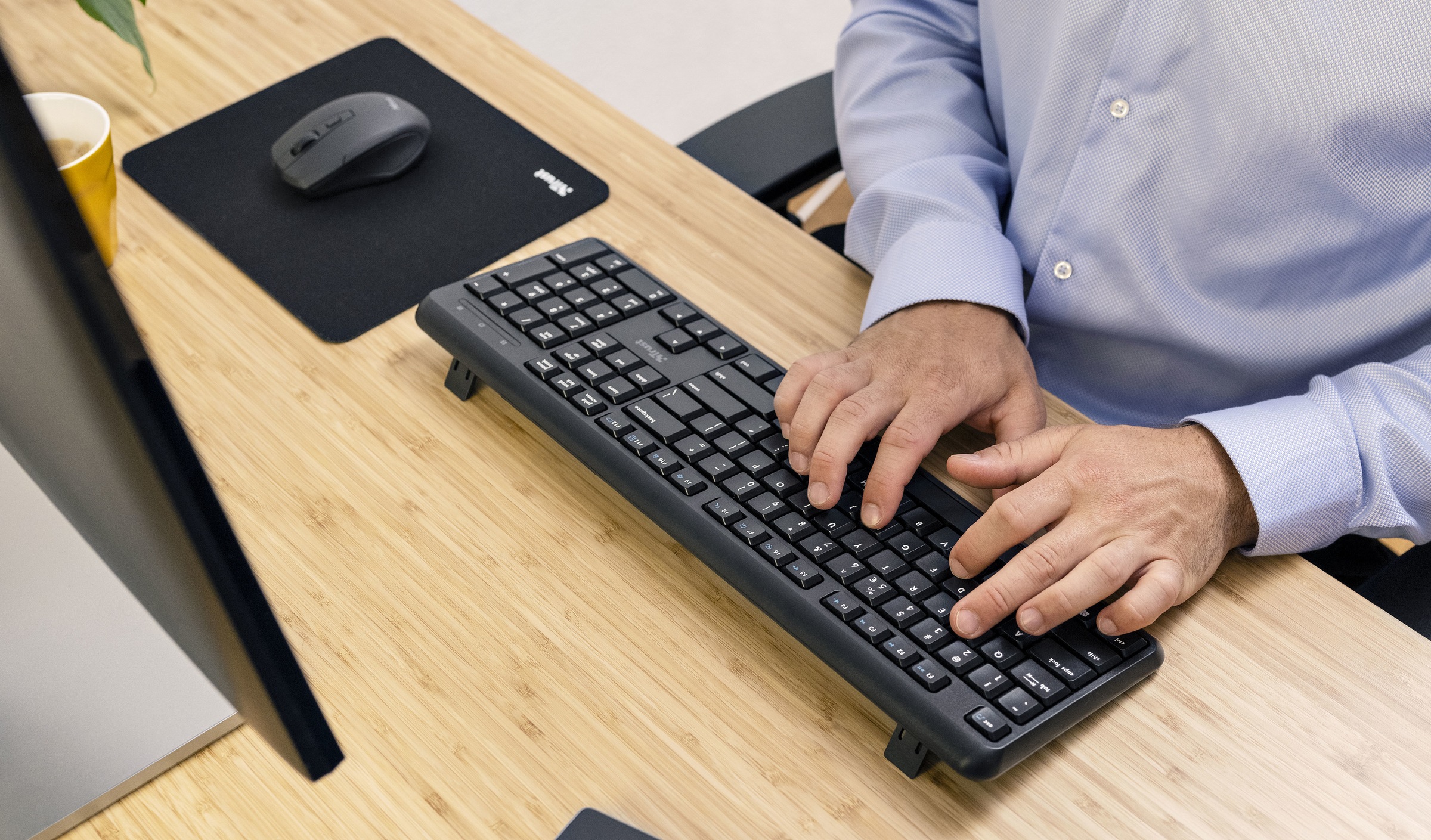 Trust Tastatur »TK-350« (Fn-Tasten | Windows-Sperrtaste | Ziffernblock)