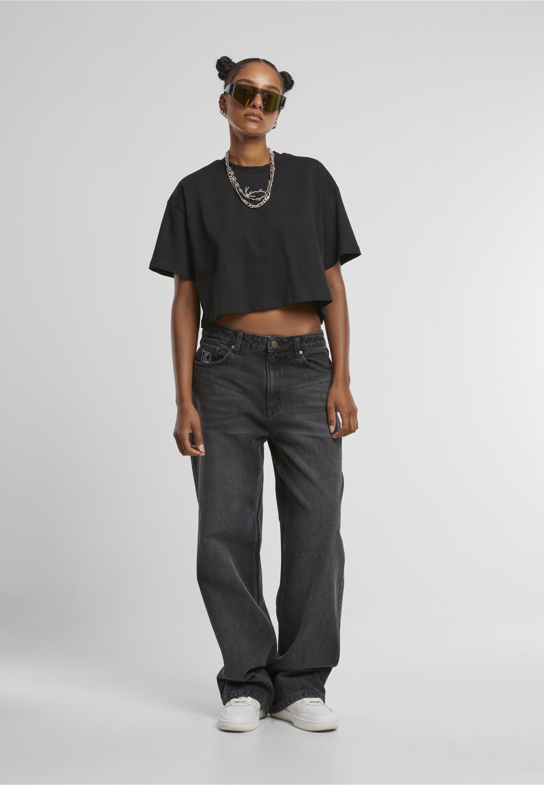 Karl Kani T-Shirt »Karl Kani Karl Kani Small Signature Essential Crop Tee« 1 Stk.