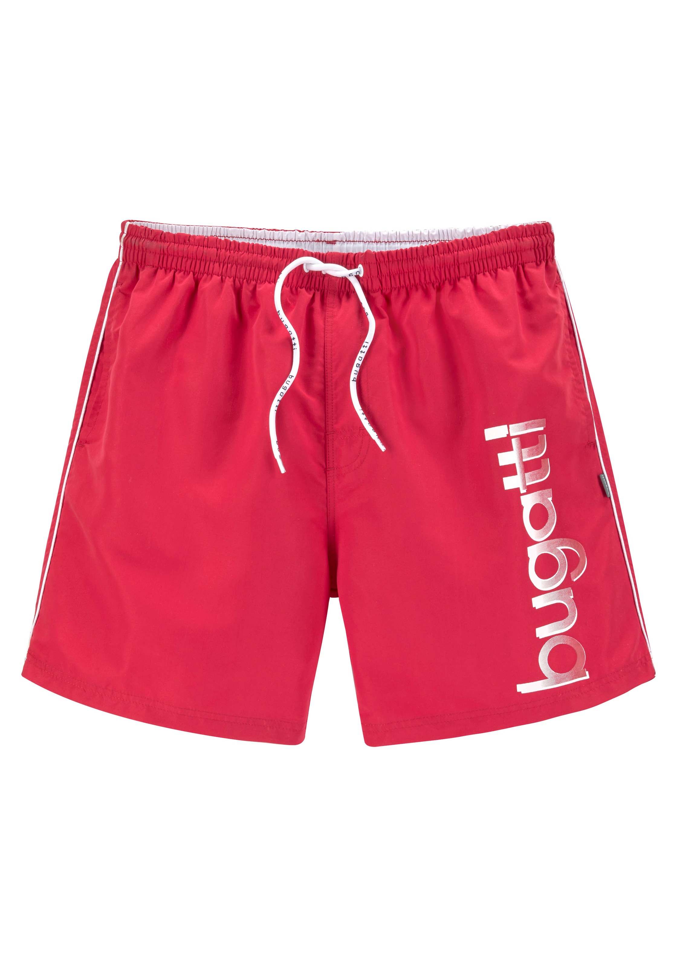 bugatti Badeshorts "Giovanni", mit großem Logoprint auf dem linken Bein günstig online kaufen