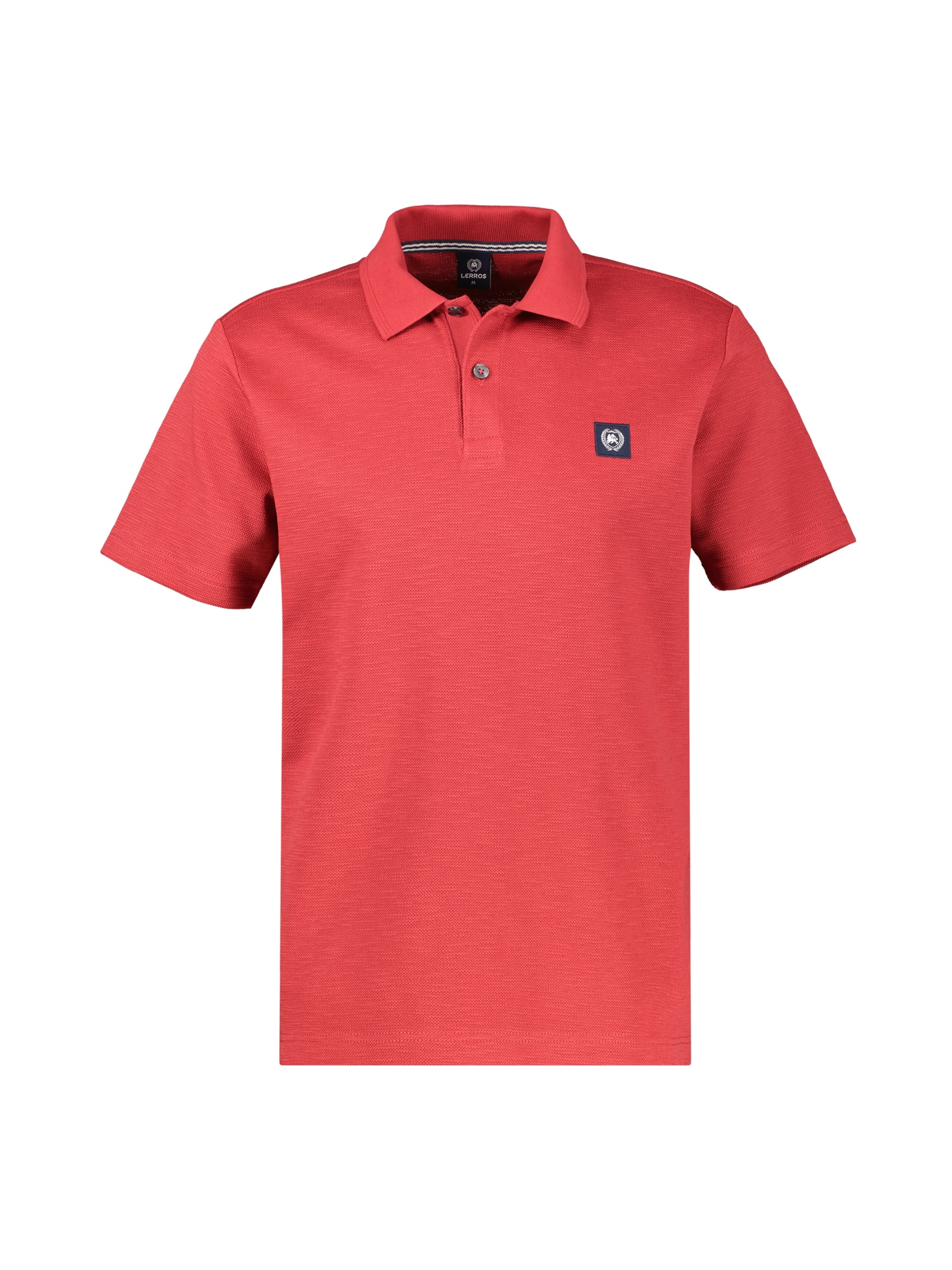 LERROS Poloshirt »Poloshirt in trendigen Farben mit Flachstrickkragen«