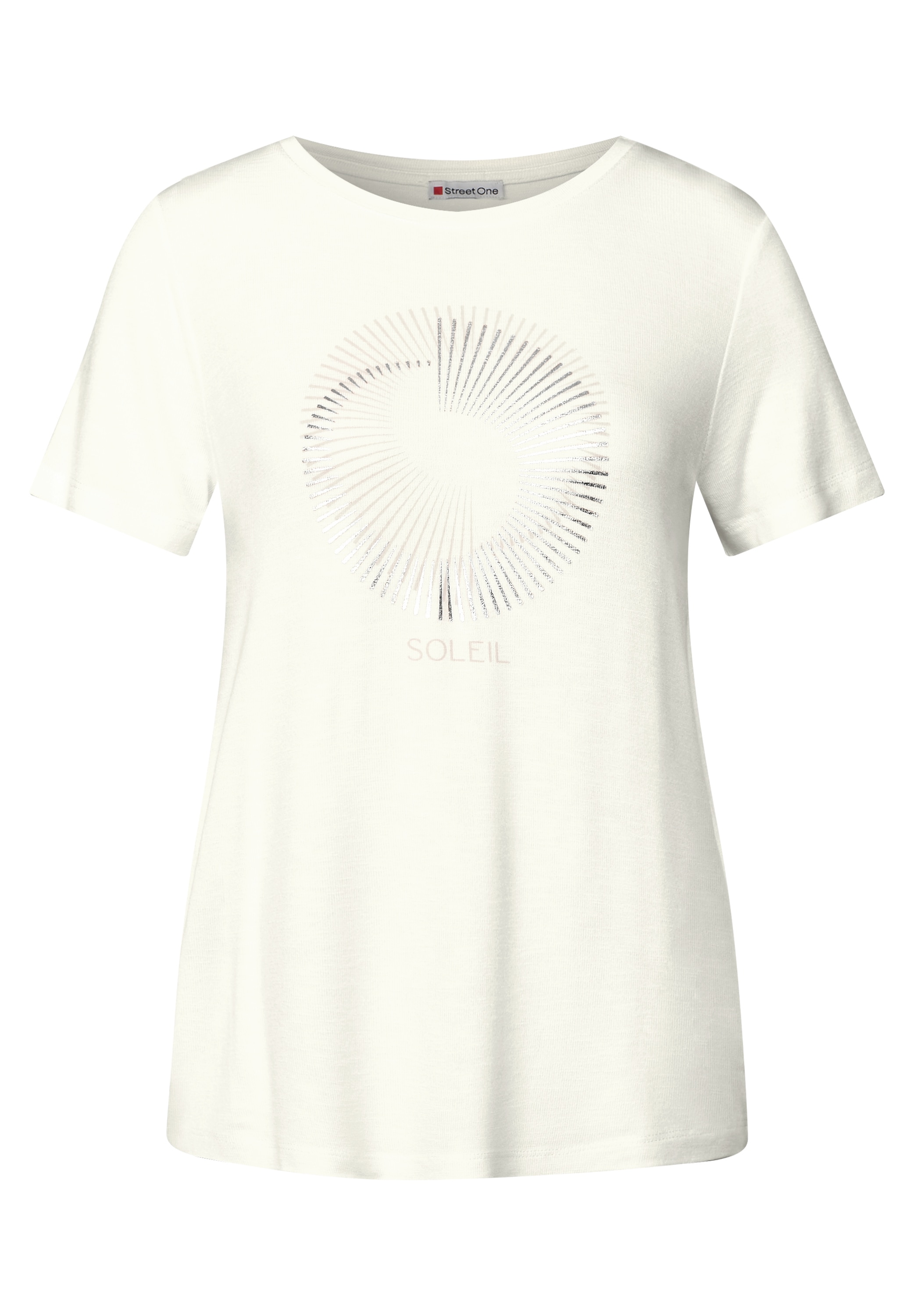 STREET ONE Print-Shirt, mit Rundhalsausschnitt
