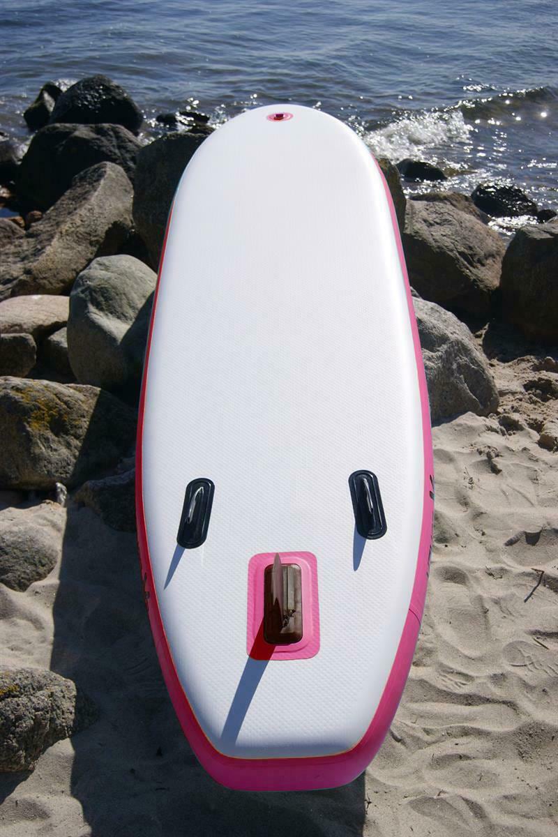 EXPLORER Inflatable SUP-Board »Explorer 300 SUP | Pumpe Transportrucksack) mit BAUR pink«, Paddel, (Set, und