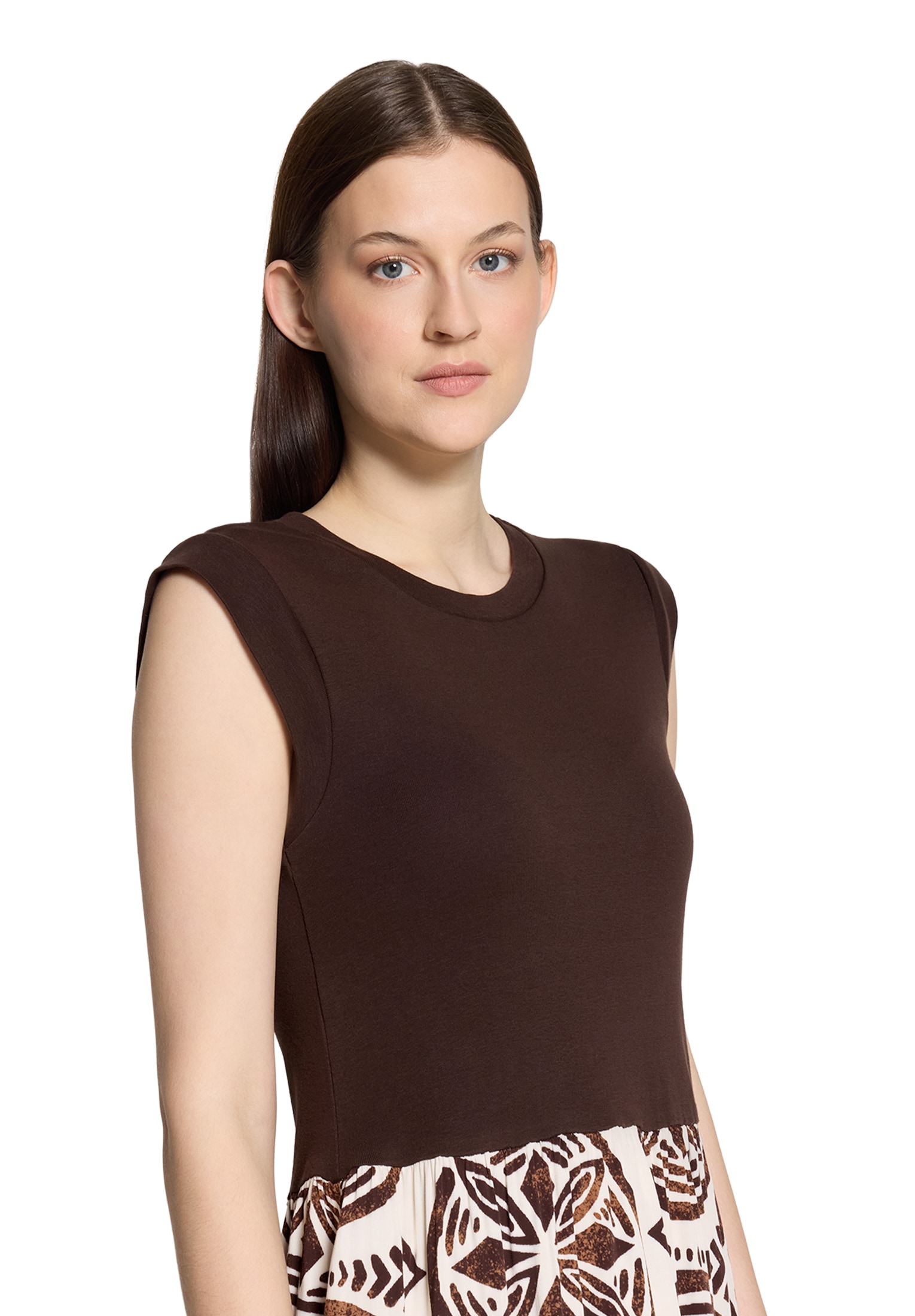Cartoon Druckkleid »Damen mit Eingrifftaschen« Nahttasche