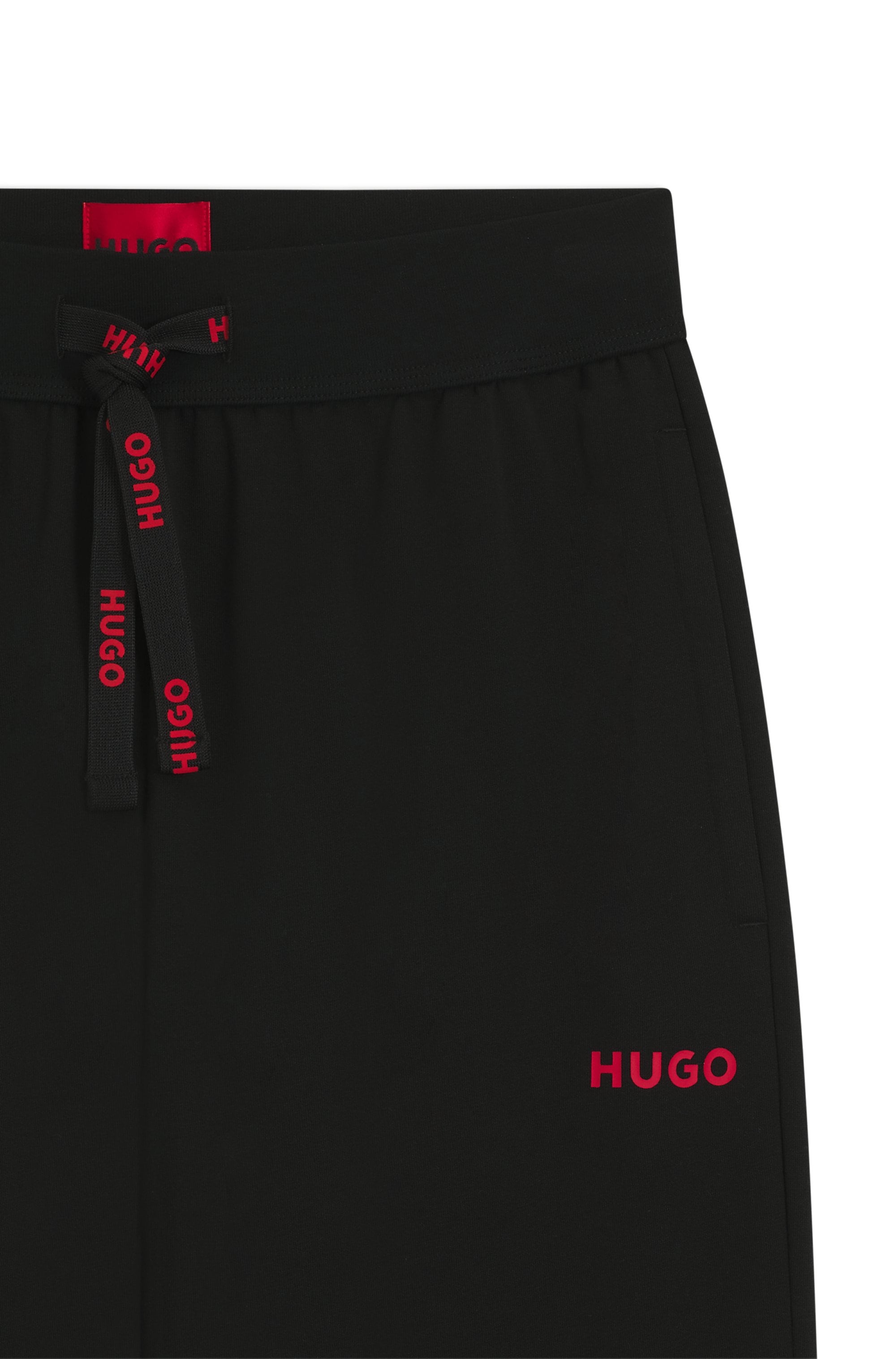 HUGO Underwear Jogginghose, elastischer Bund mit Tunnelzug, gerade Passform, Eingrifftaschen