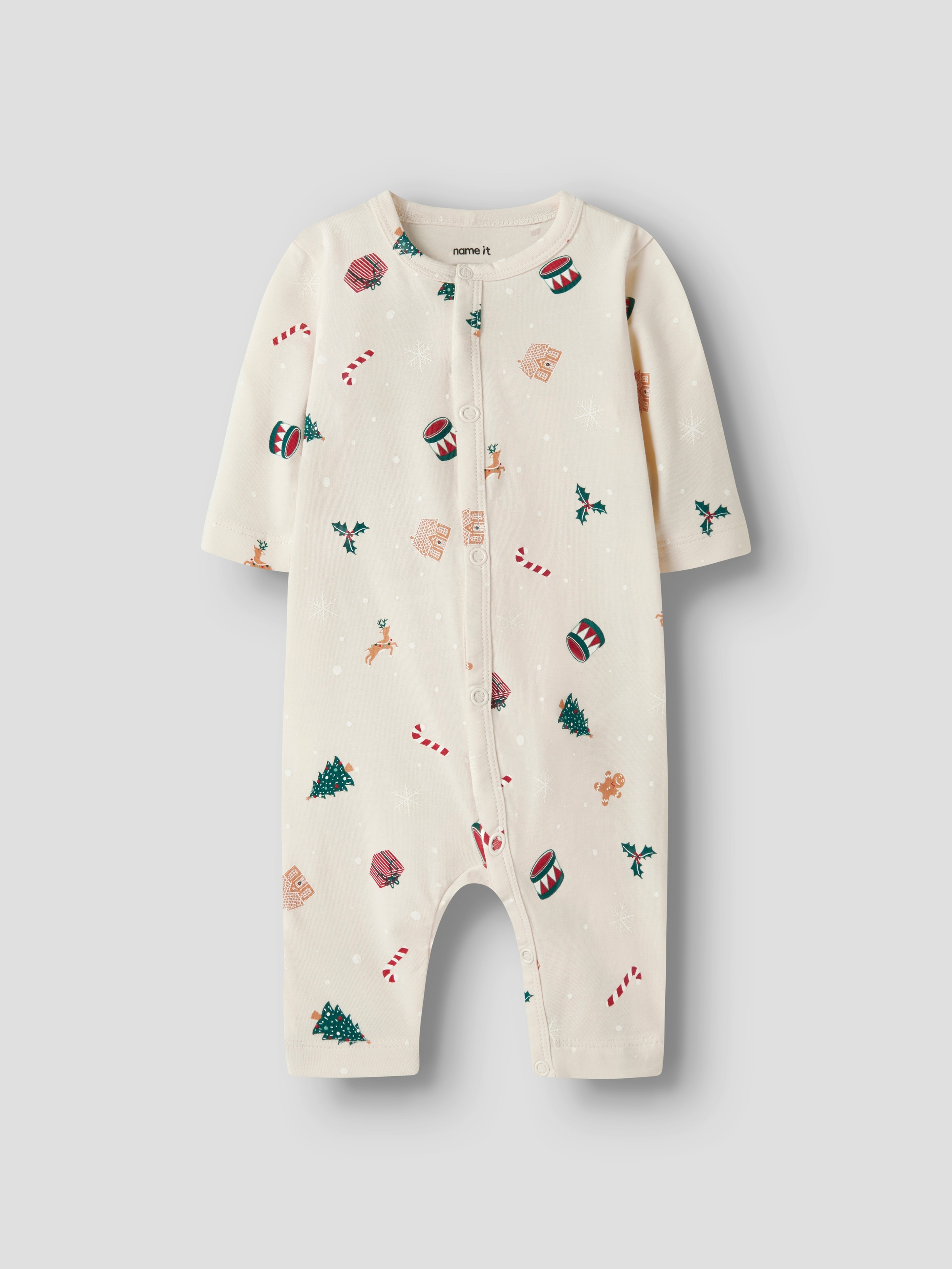 Name It "NBNVISMAS LS NIGHTSUIT" mit Weihnachtsmotiv