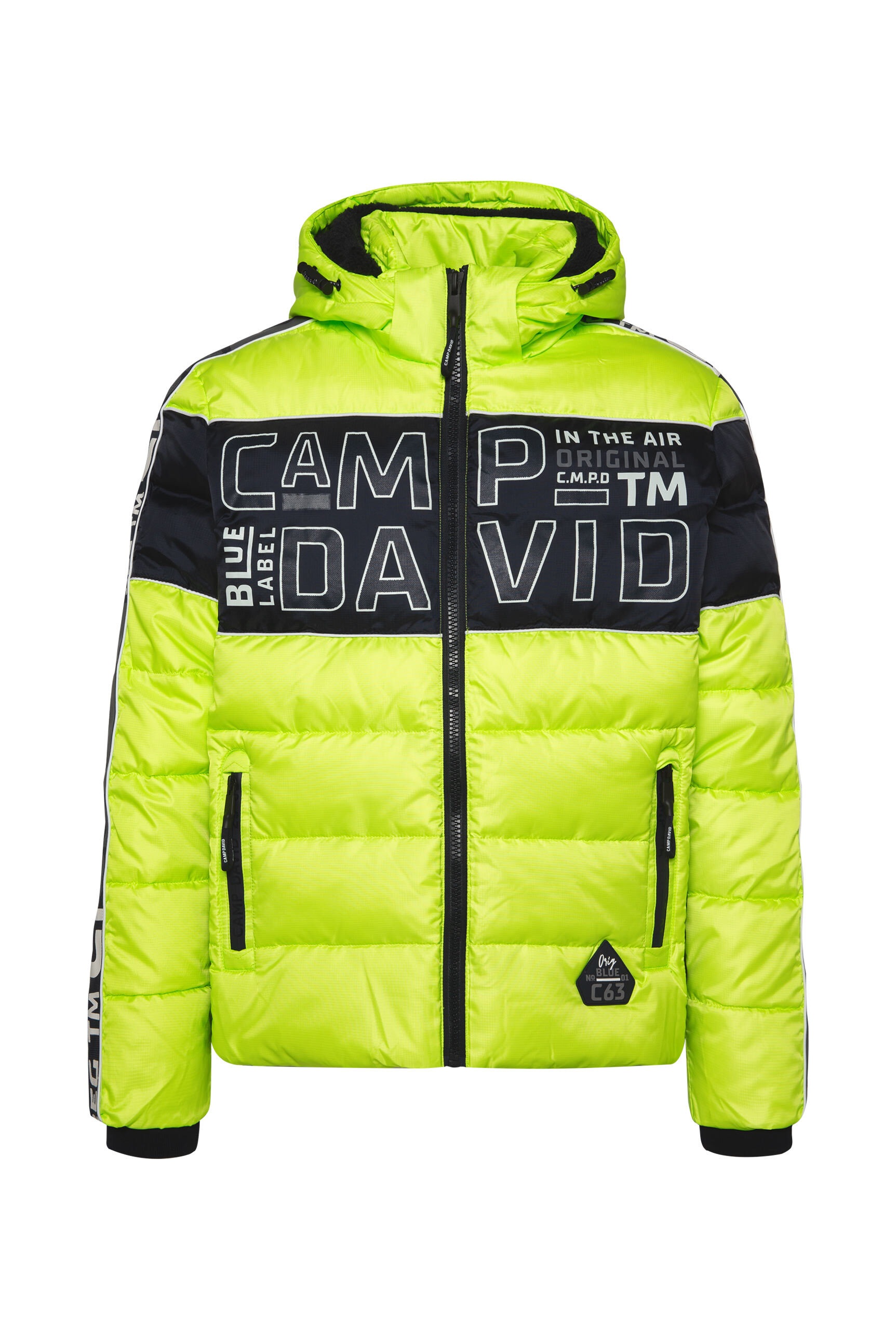 CAMP DAVID Winterjacke, mit Kapuze, mit abtrennbarer Kapuze