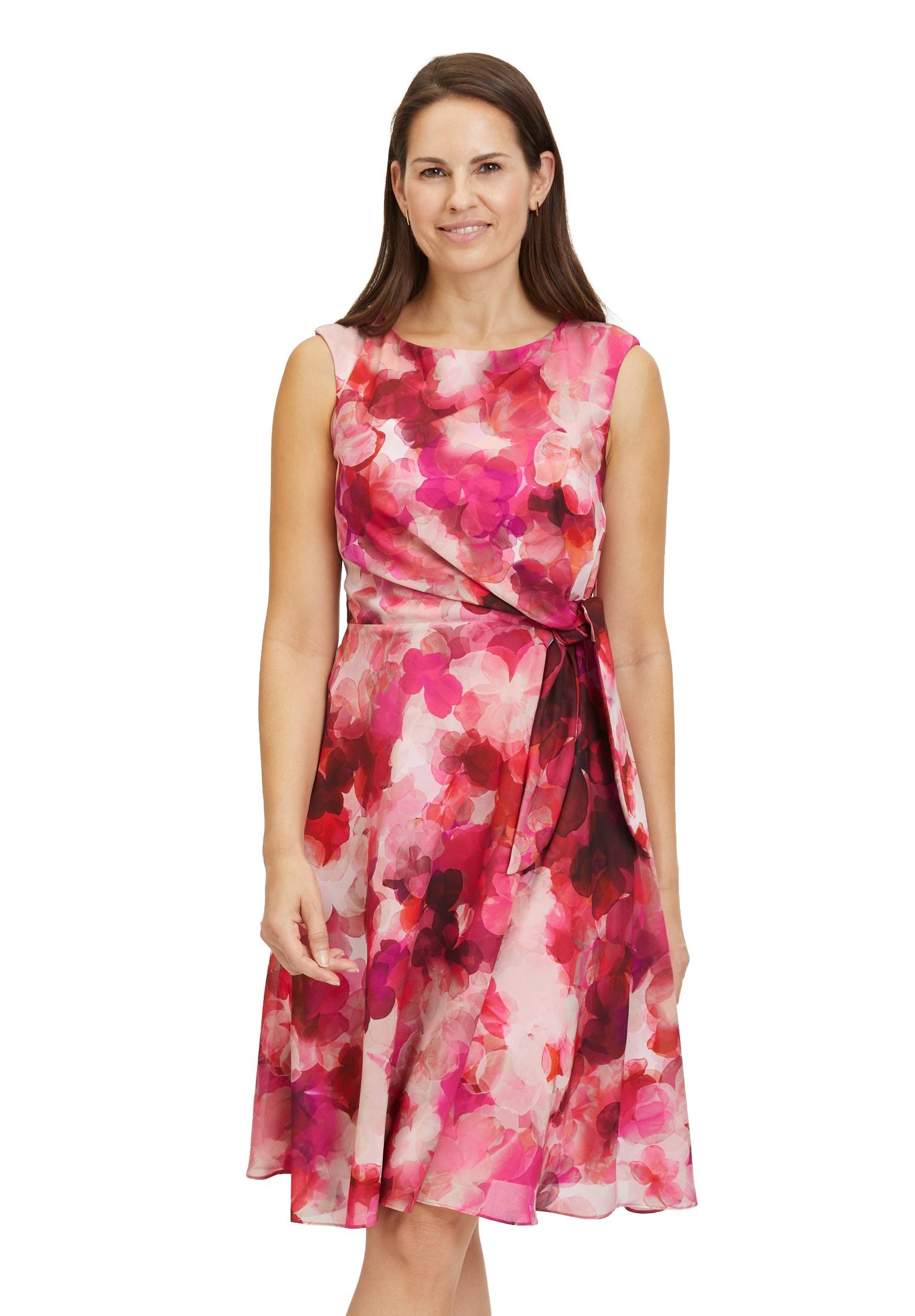 Vera Mont Cocktailkleid "Vera Mont Damen Cocktailkleid mit Bindegürtel", Dr günstig online kaufen