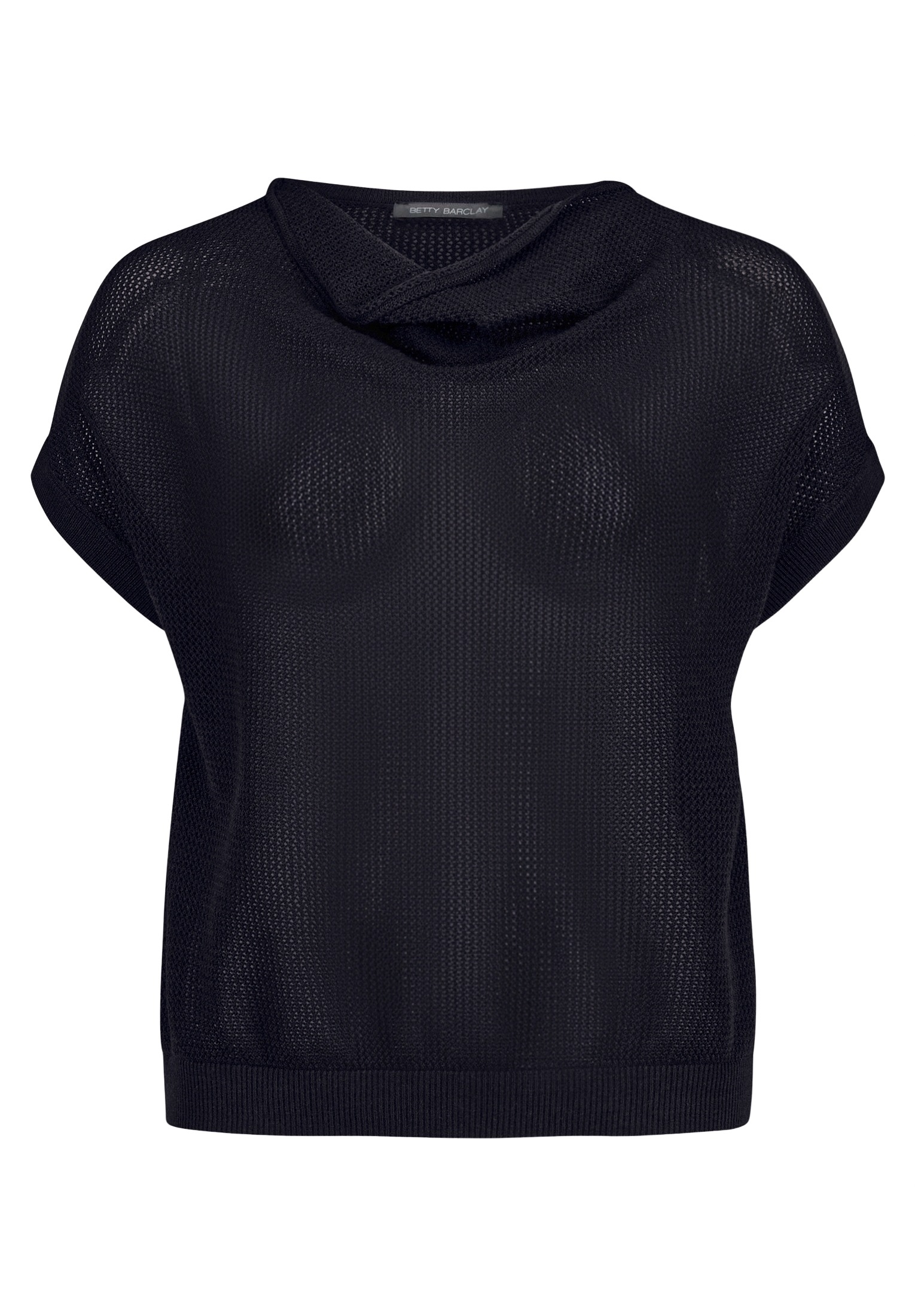 Betty Barclay Stricktop »Damen mit Wasserfallausschnitt«