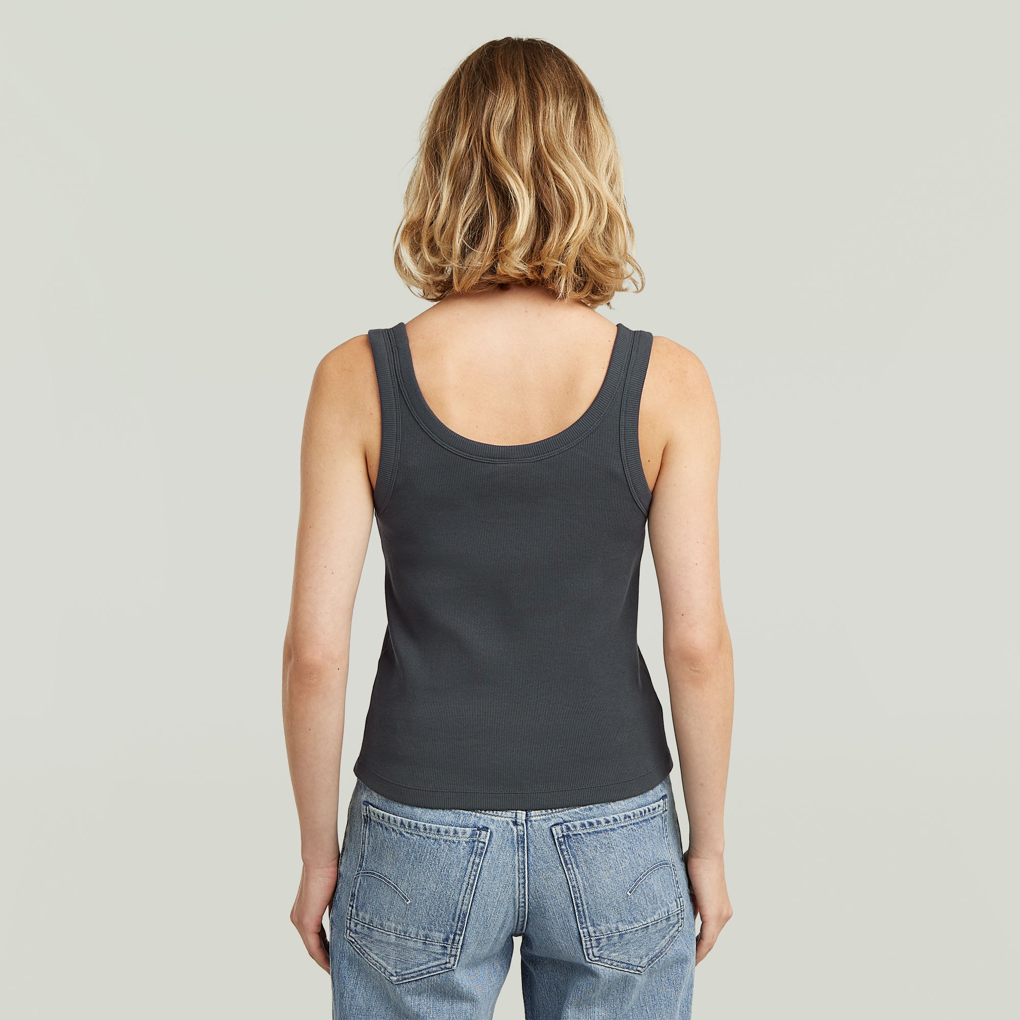 G-STAR Ripptanktop »Slim Rib Tank wmn« aus Baumwolle mit Stretch