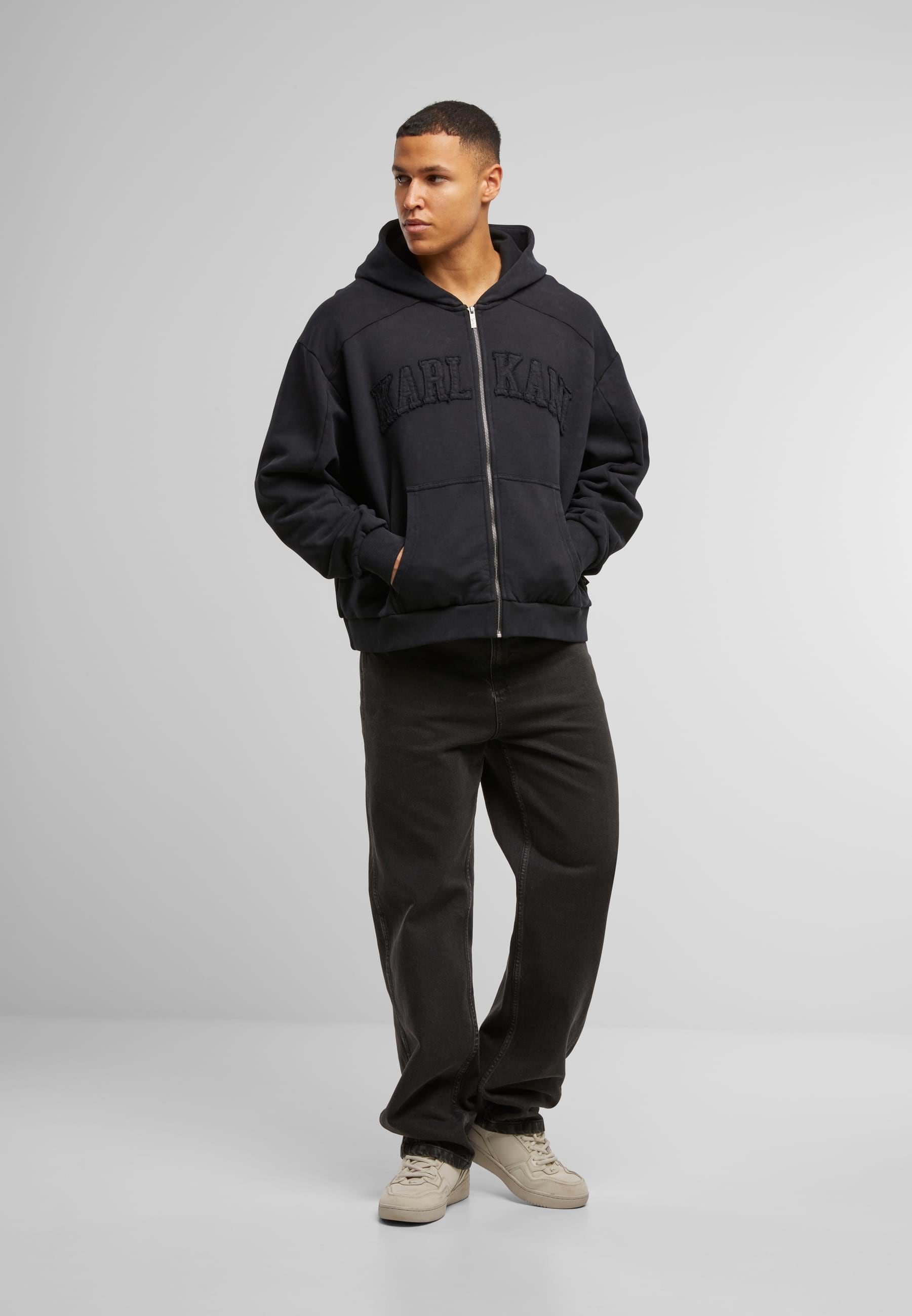 Karl Kani Sweatjacke »Karl Kani College Heavy Crop Zip Hoodie«