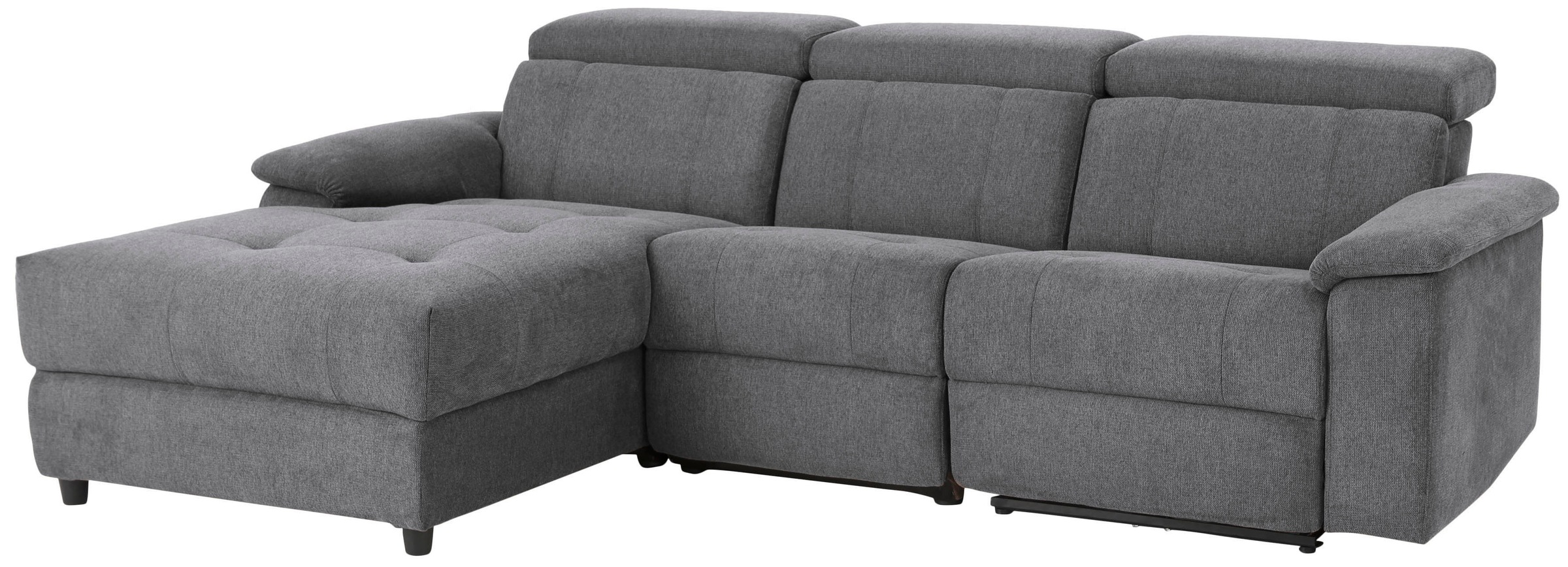 Thumbnail - Home affaire Ecksofa "Binado, L-Form," mit manueller oder elektrischer Relaxfunktion mit USB-Anschluss