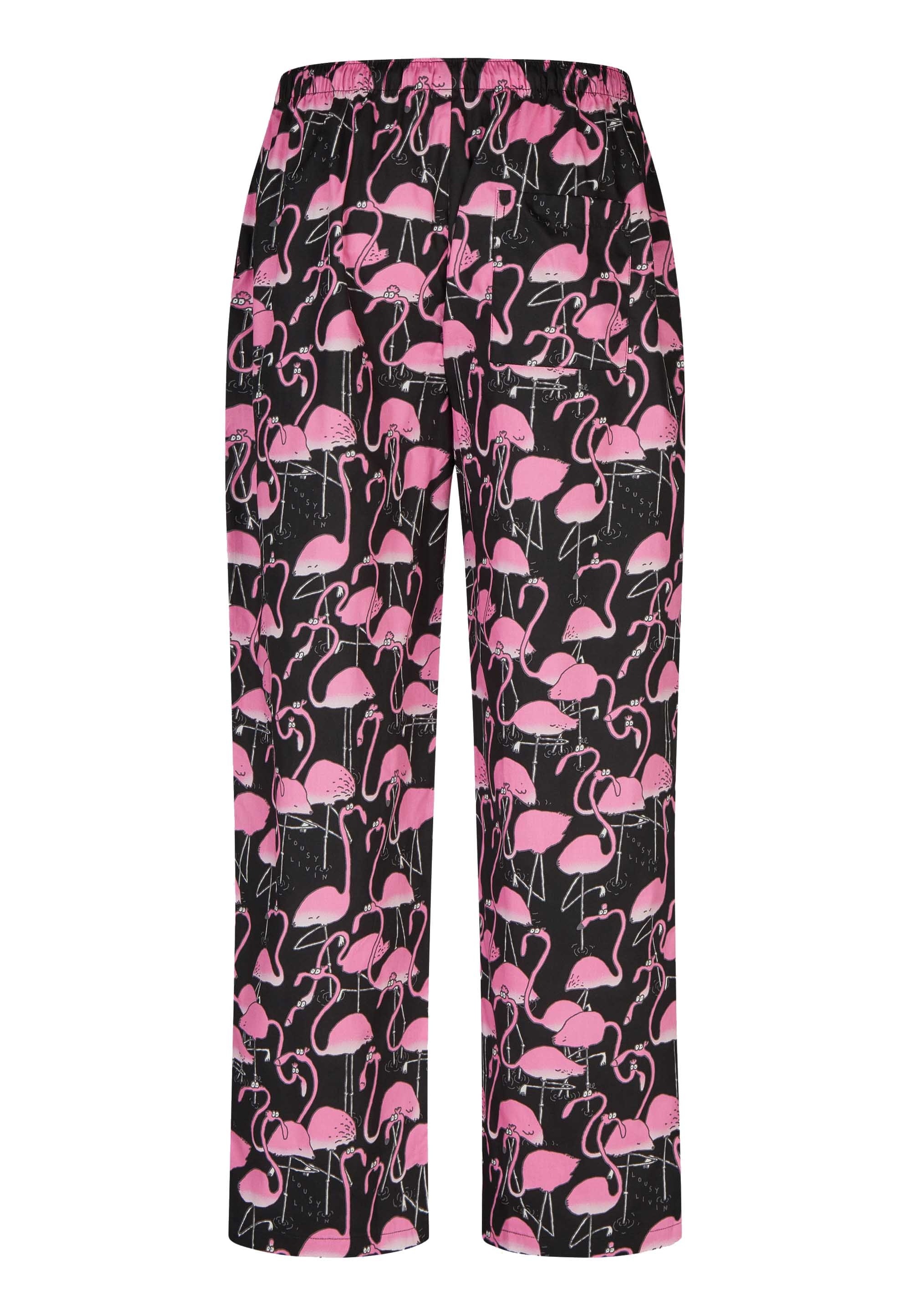 Lousy Livin Schlafhose »Greater Flamingos«  mit buntem Allover-Print