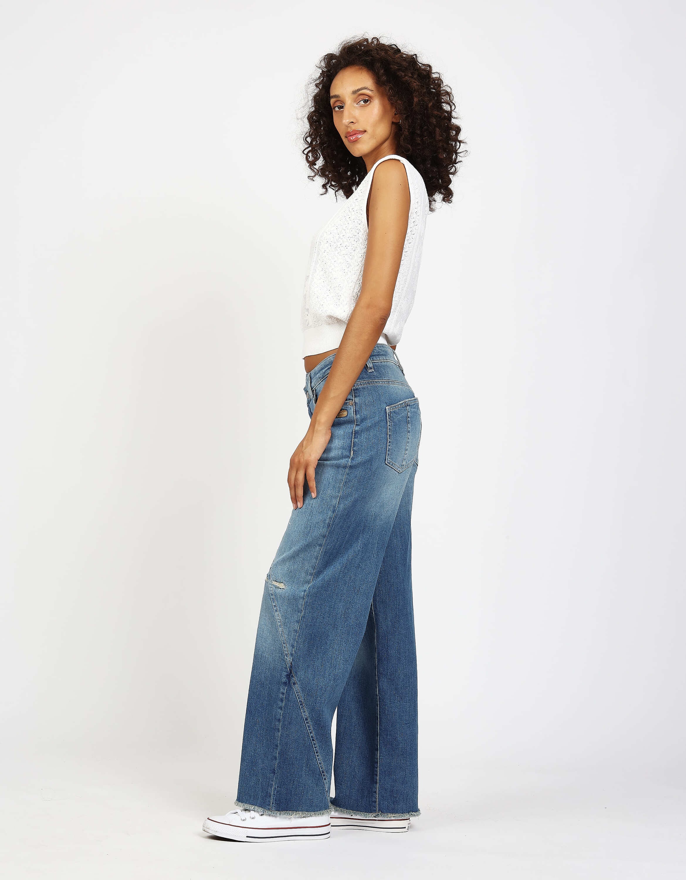 GANG Weite Jeans "GANG Jeans Wide Fit 94CAROLINA" günstig online kaufen