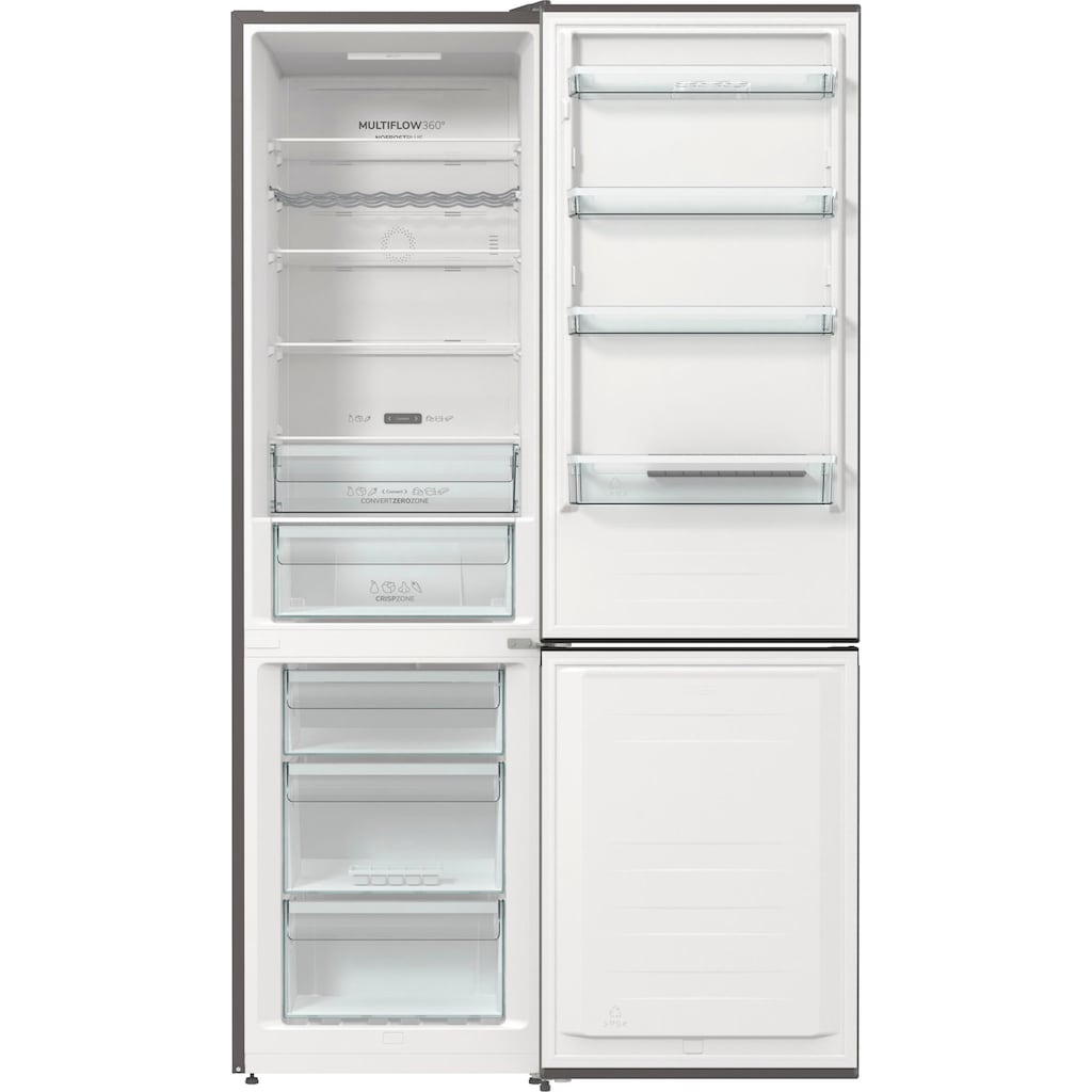 GORENJE Kühl-/Gefrierkombination »NK89C0D«, NK89C0DXL, 200 cm hoch, 60 cm breit