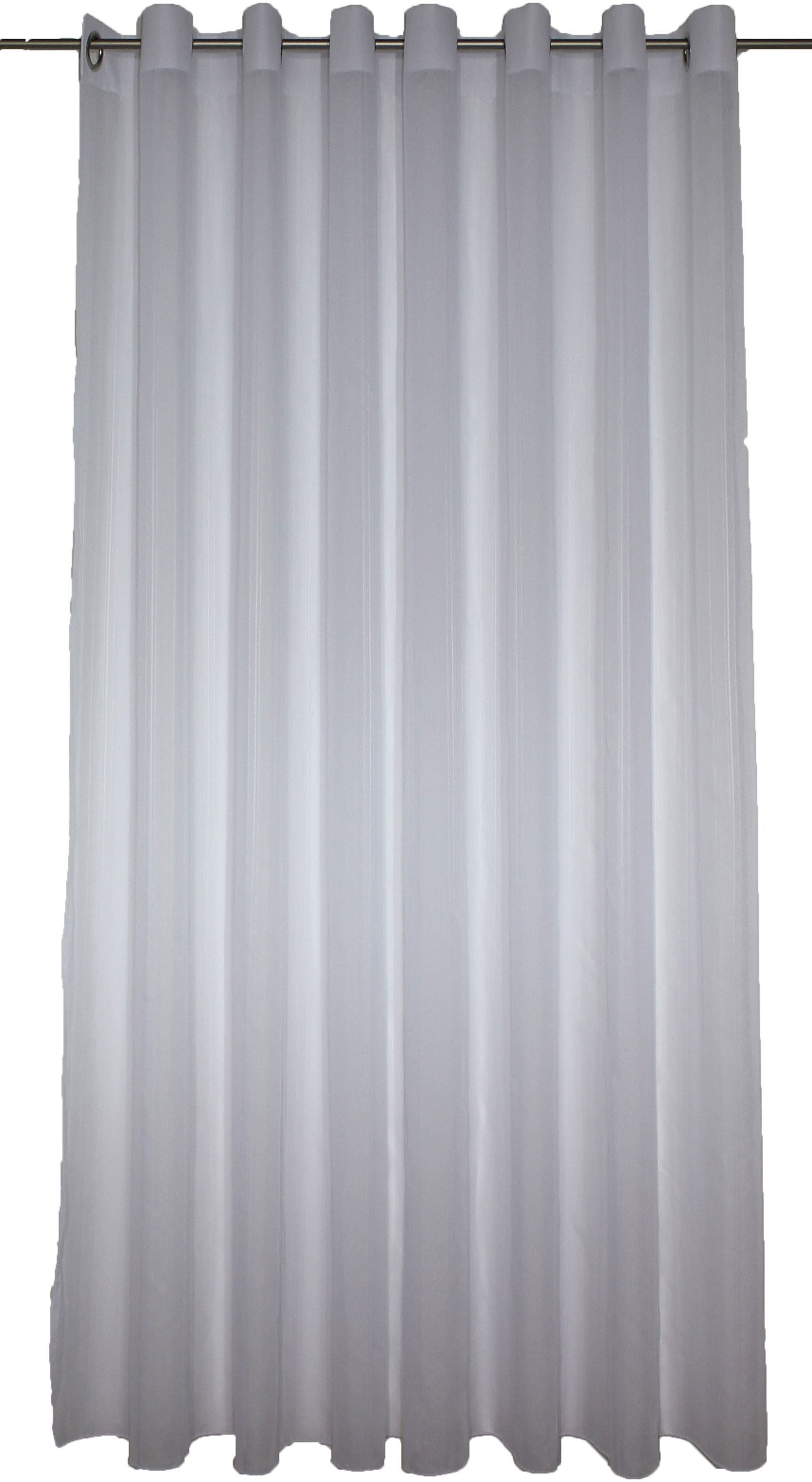 Wirth Gardine "Gerty" Ösen 1 Stk. tlg. Fertig-Store mit Metallösen nach Maß günstig online kaufen