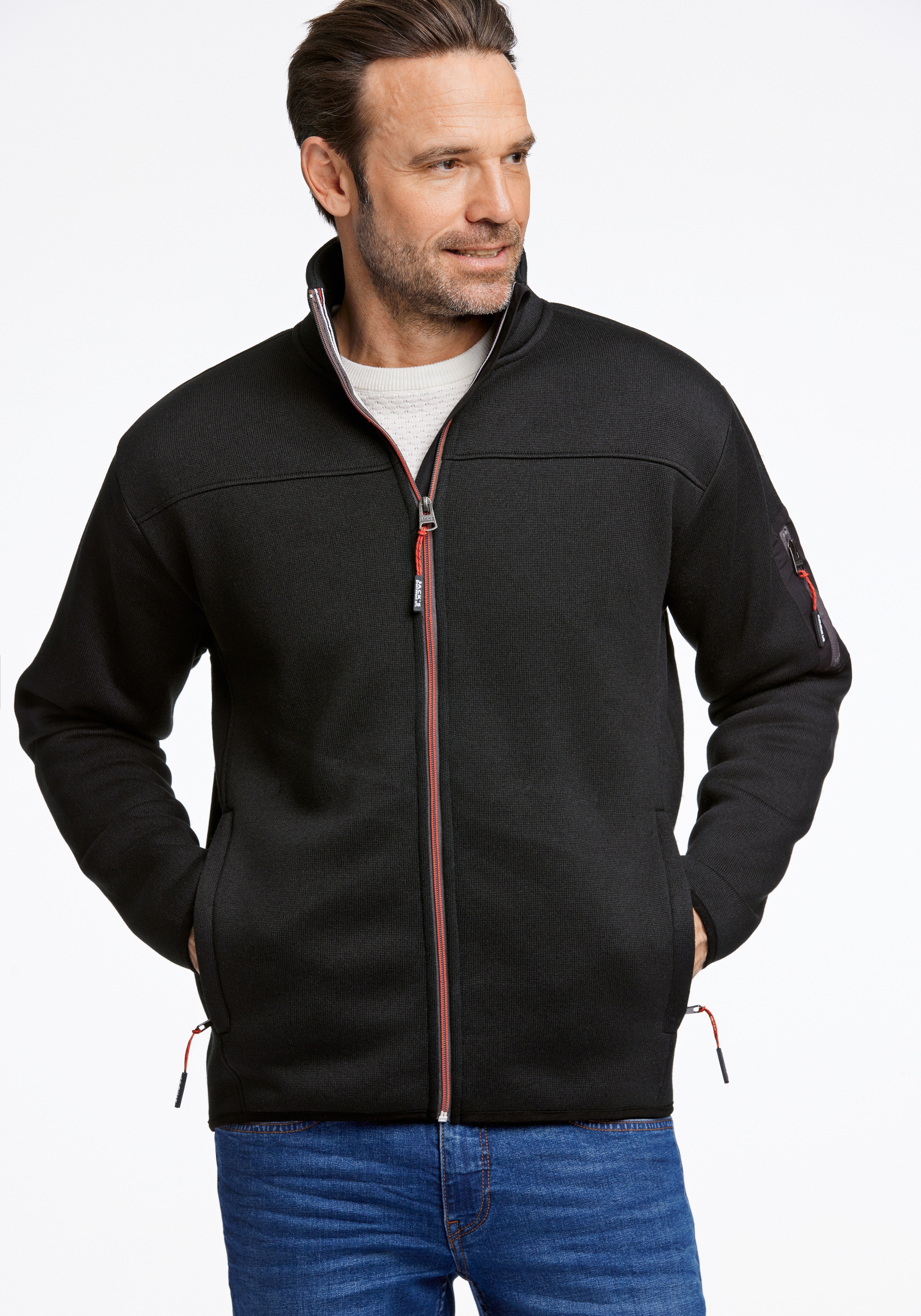 JACK’S Strickcape "Sweatshirt Comfort Fit" günstig online kaufen