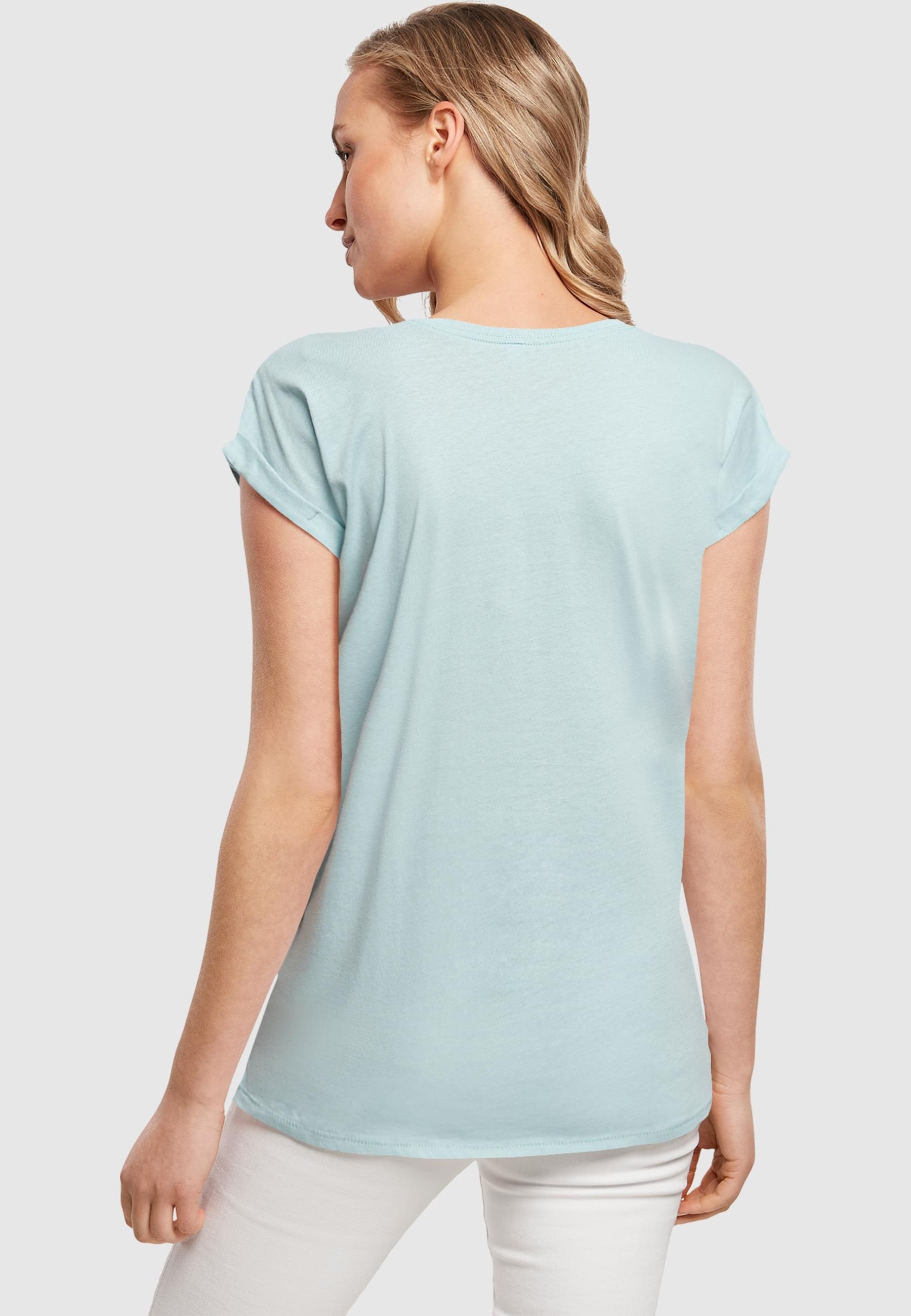 Merchcode T-Shirt »Merchcode Ladies Ashnikko - Apple Picture Extended Shoulder Tee«, (1 tlg.)