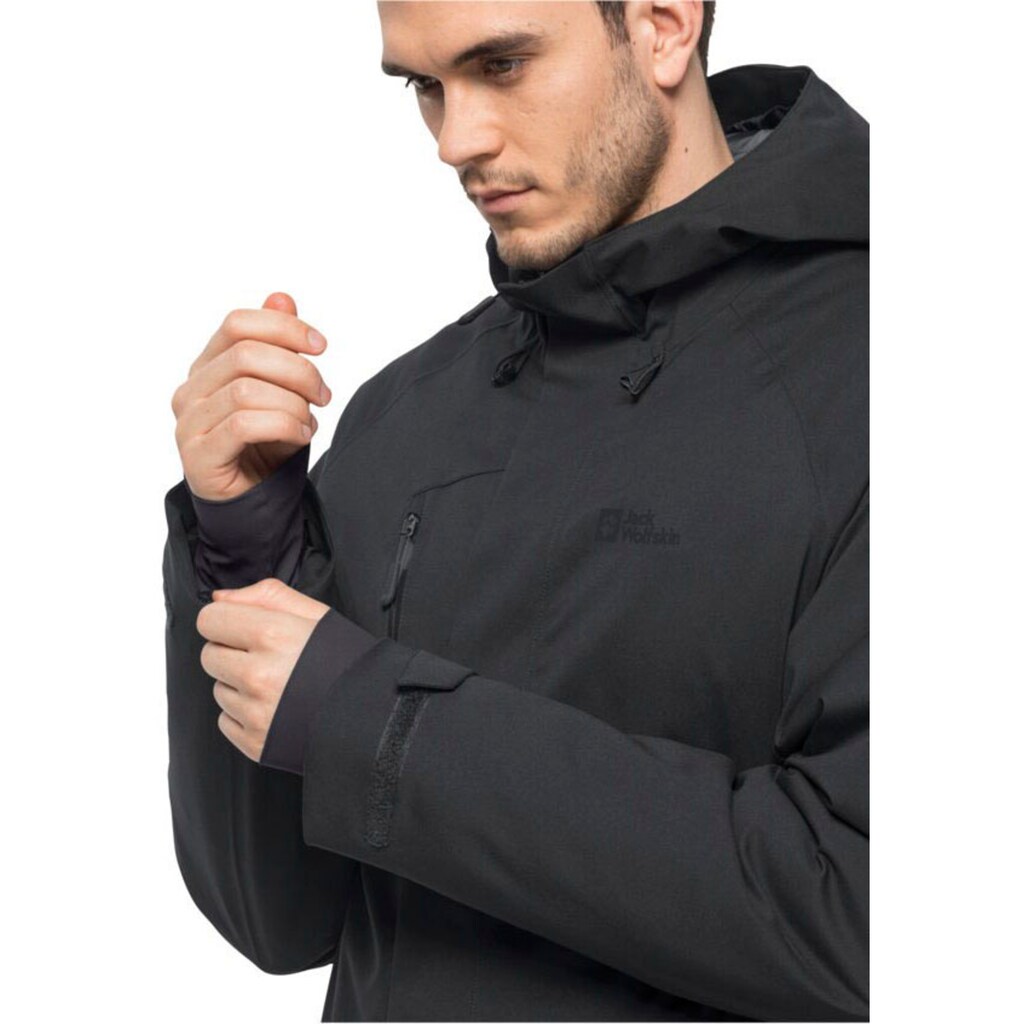 Jack Wolfskin Funktionsjacke »TROPOSPHERE INS JKT M«, mit Kapuze