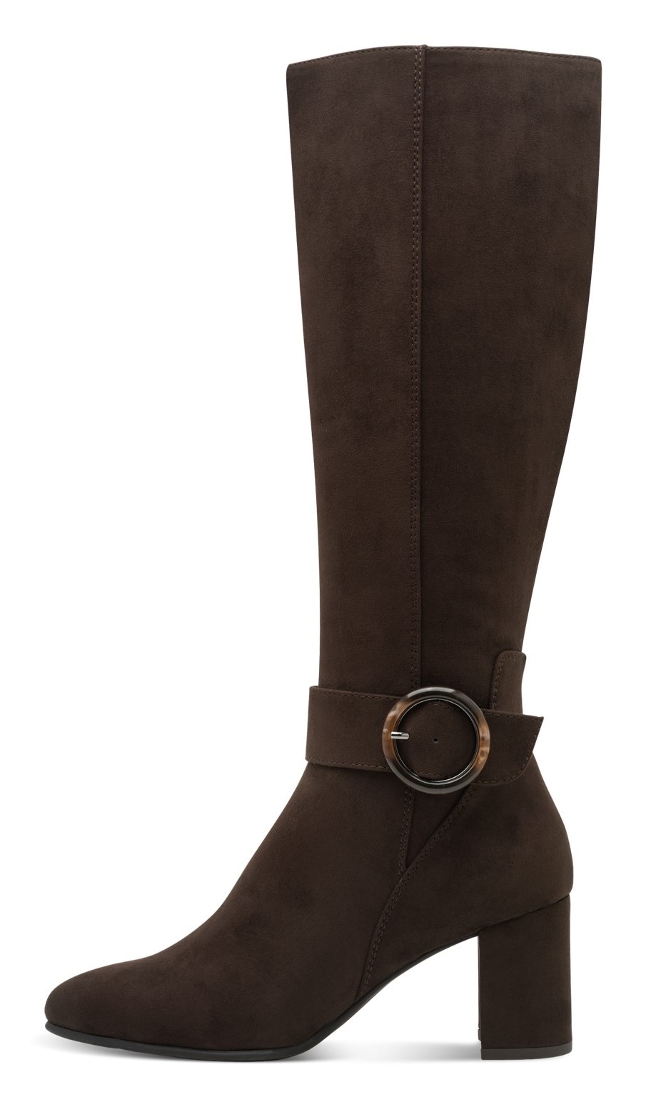 MARCO TOZZI Stiefel  , Blockabsatz, Businessstiefel, Langschaftstiefel mit Zierschnalle