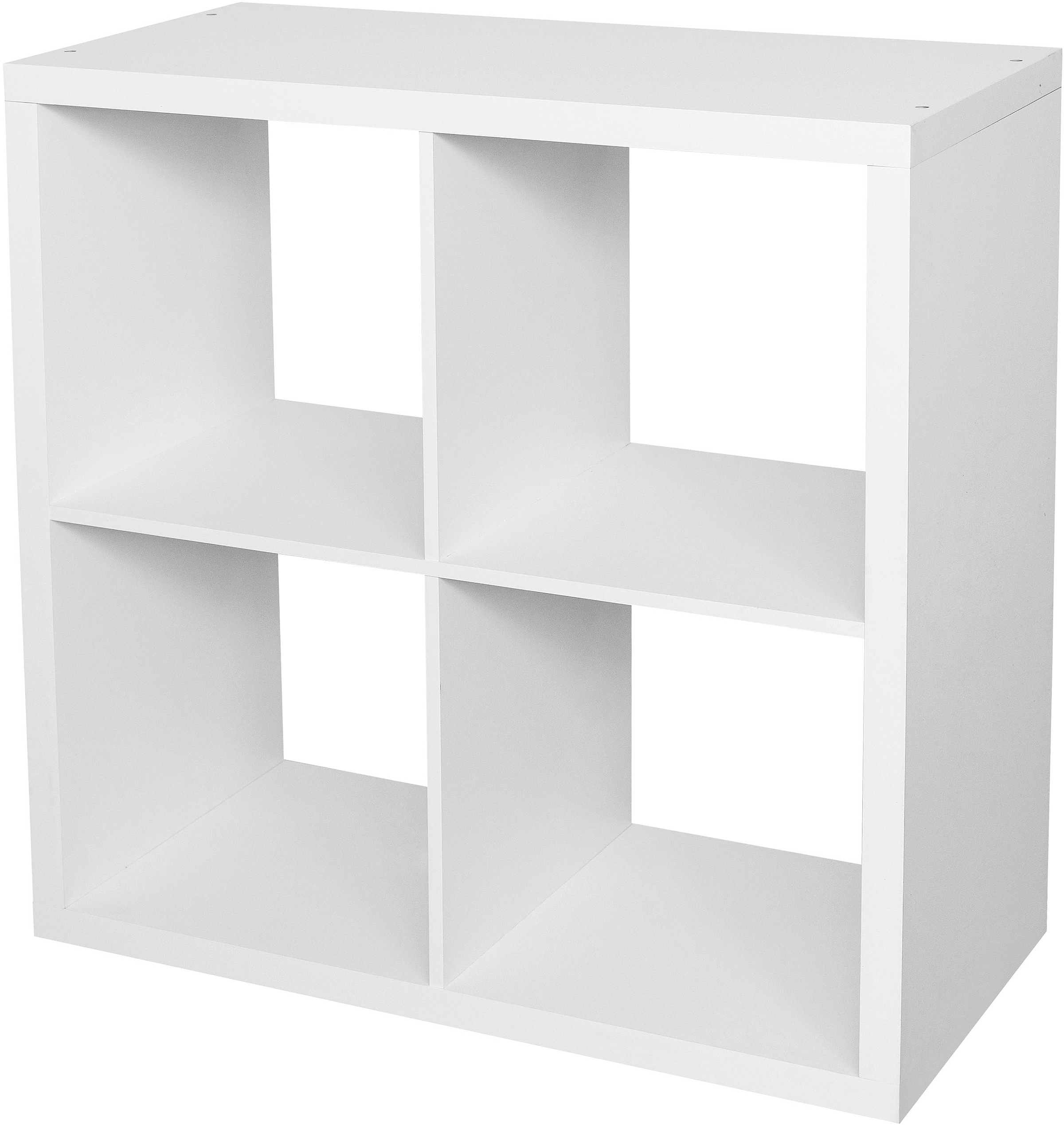 OTTO home Raumteilerregal "IZOLA, Raumteiler, Aktenregal, Würfelregal," mit 4 Fächern, quer und hochkant stellbar, (B/T/H) 76x37x76 cm