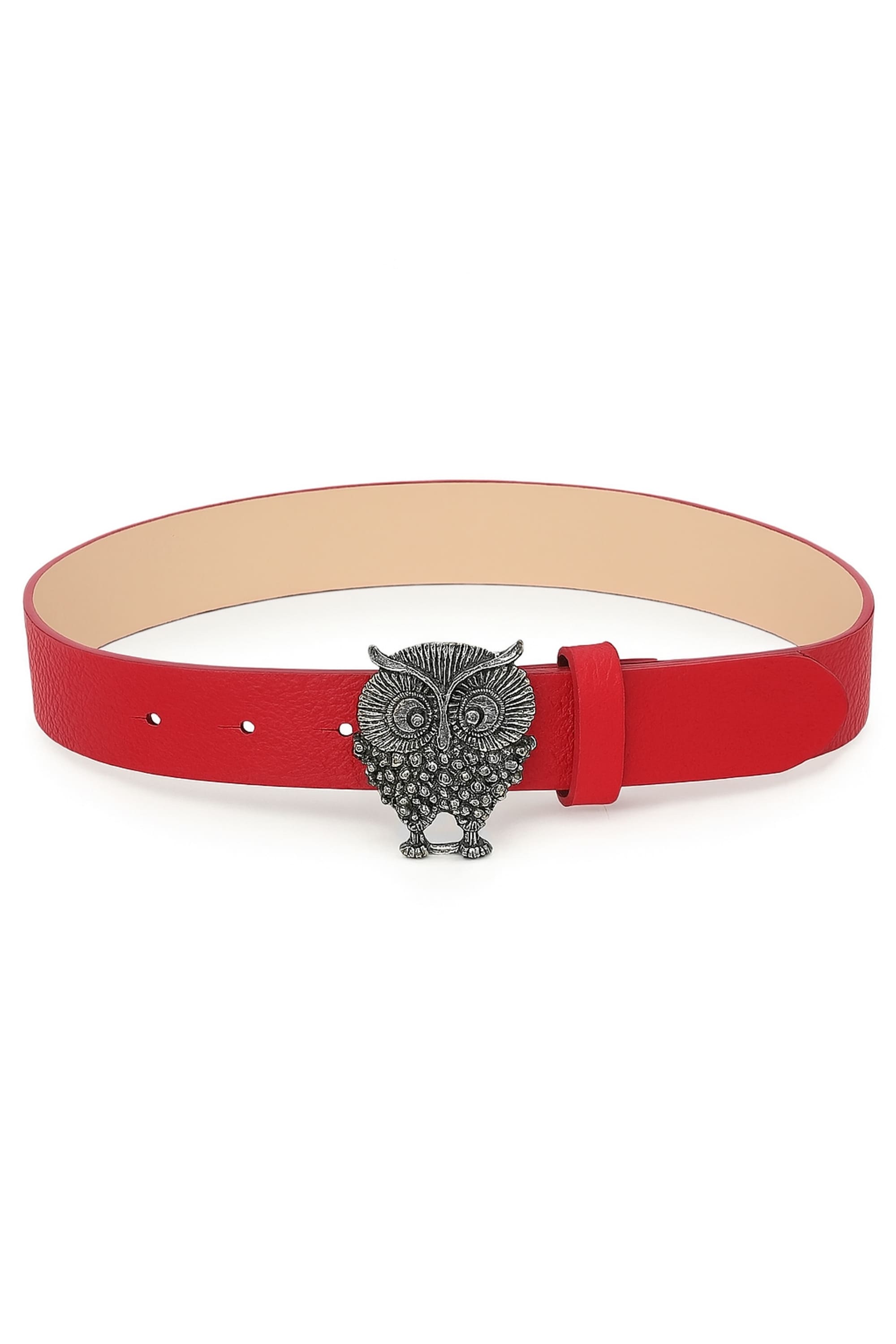 COLLEZIONE ALESSANDRO Ledergürtel "Eule", aus echtem Leder mit Eulen Motiv günstig online kaufen