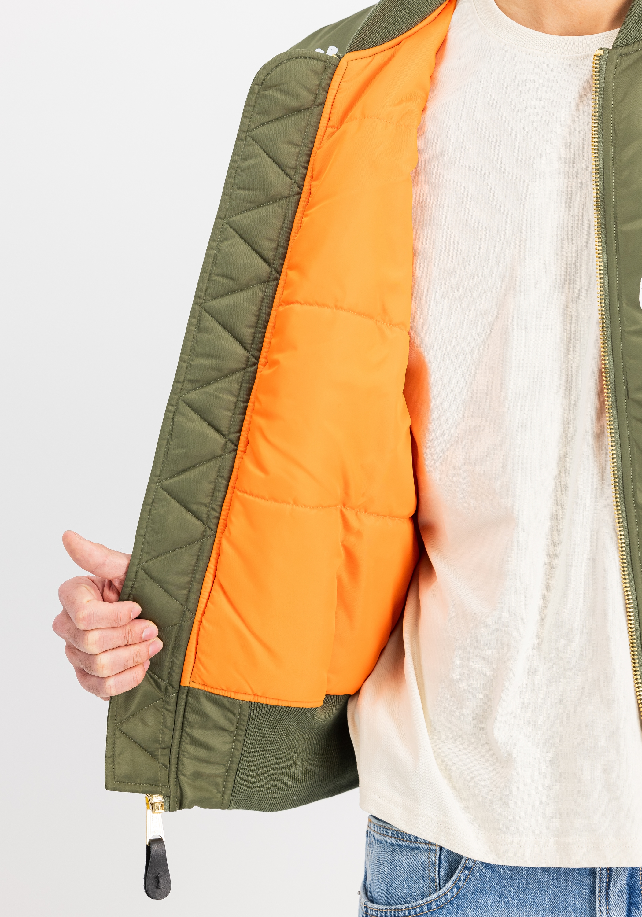 Alpha Industries Bomberjacke »Alpha Industries Men - Bomber Jackets MA-1 Peace«