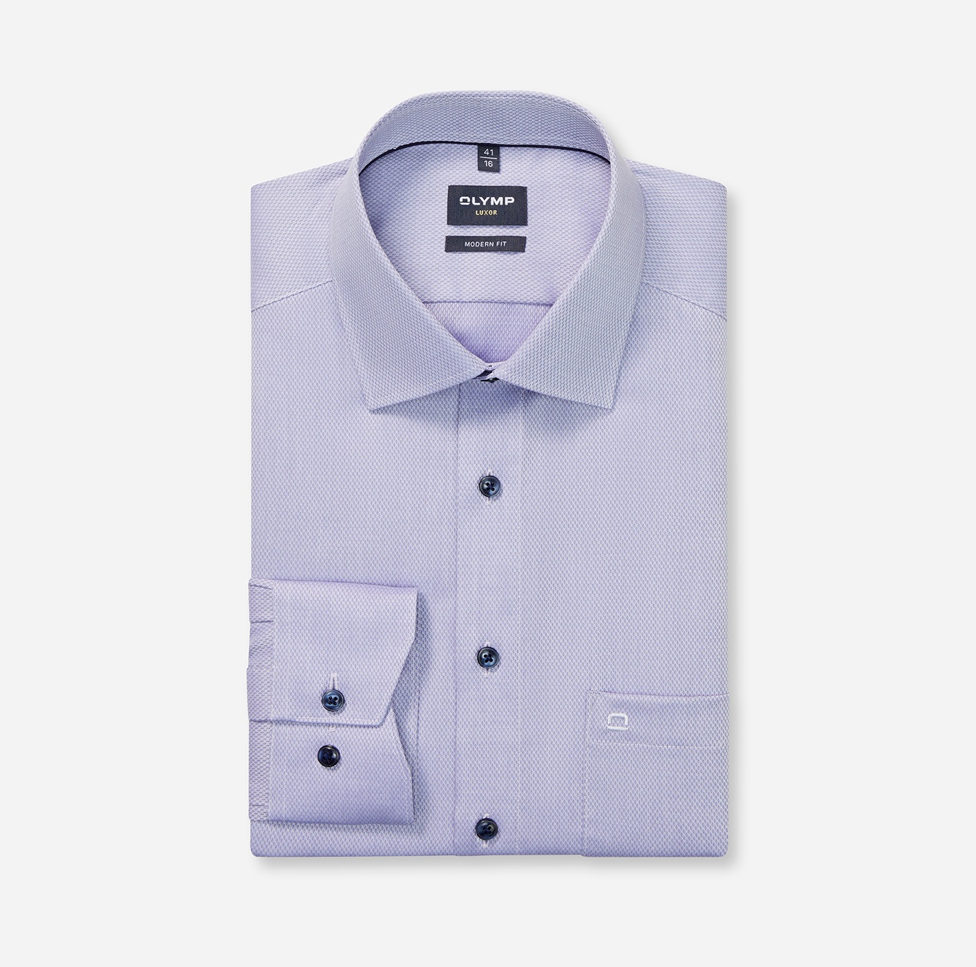 OLYMP Businesshemd "Luxor", feine Struktur, Modern Fit, New Kentkragen günstig online kaufen
