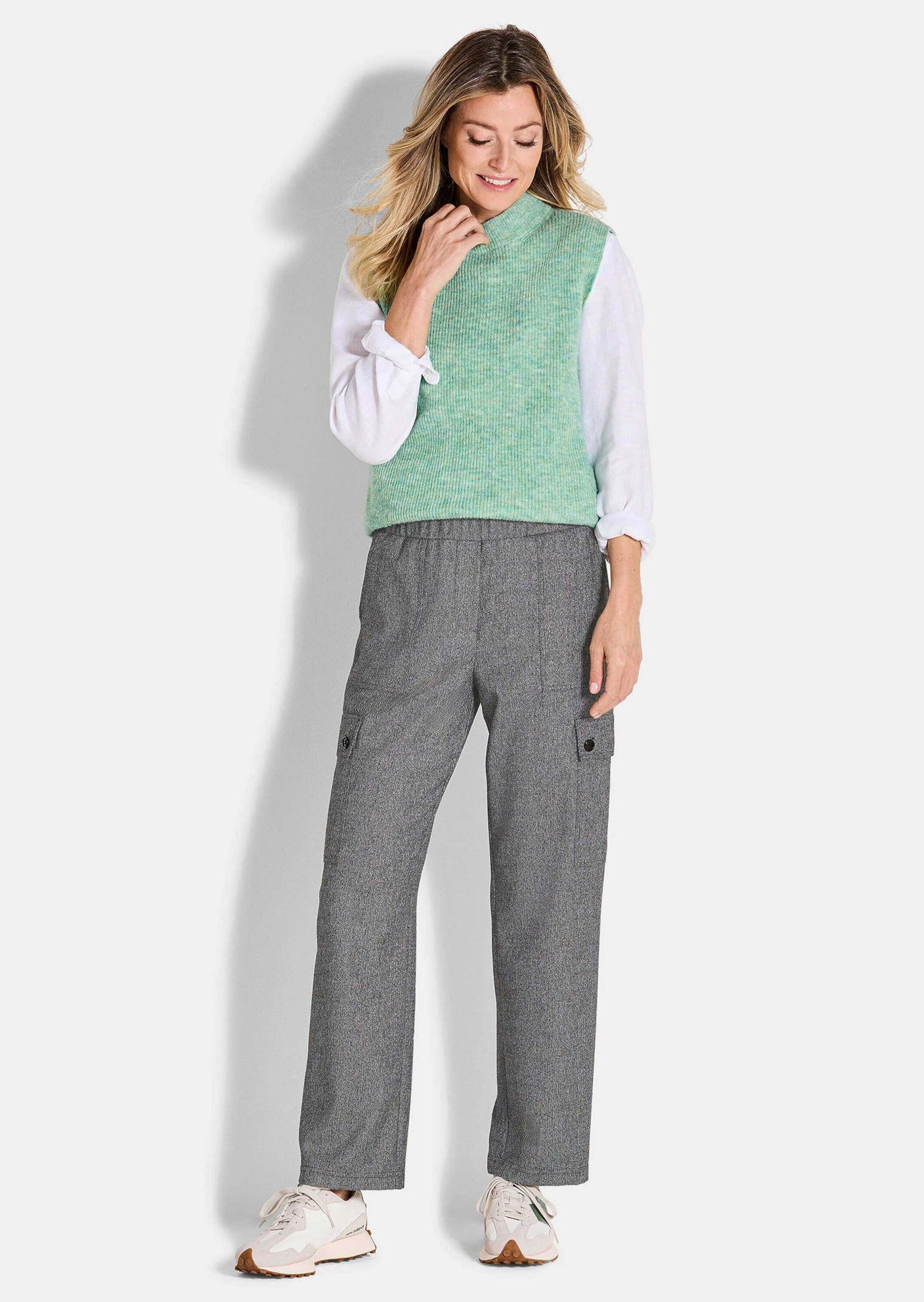 GOLDNER Schlupfhose "Kurzgröße Modische Stretchhose mit Taschen" günstig online kaufen