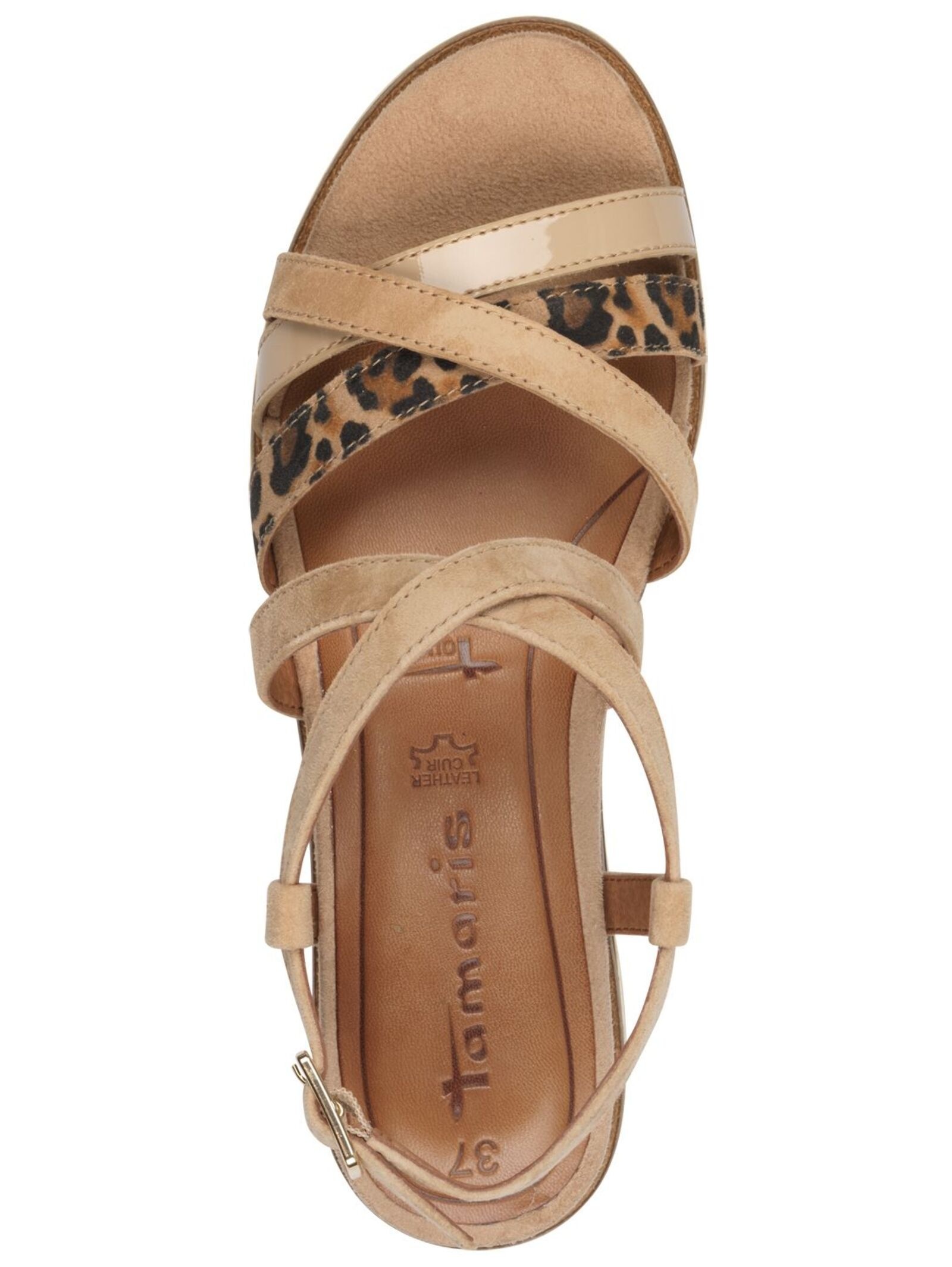 Tamaris Riemchensandale »Tamaris Sandalen Leder«