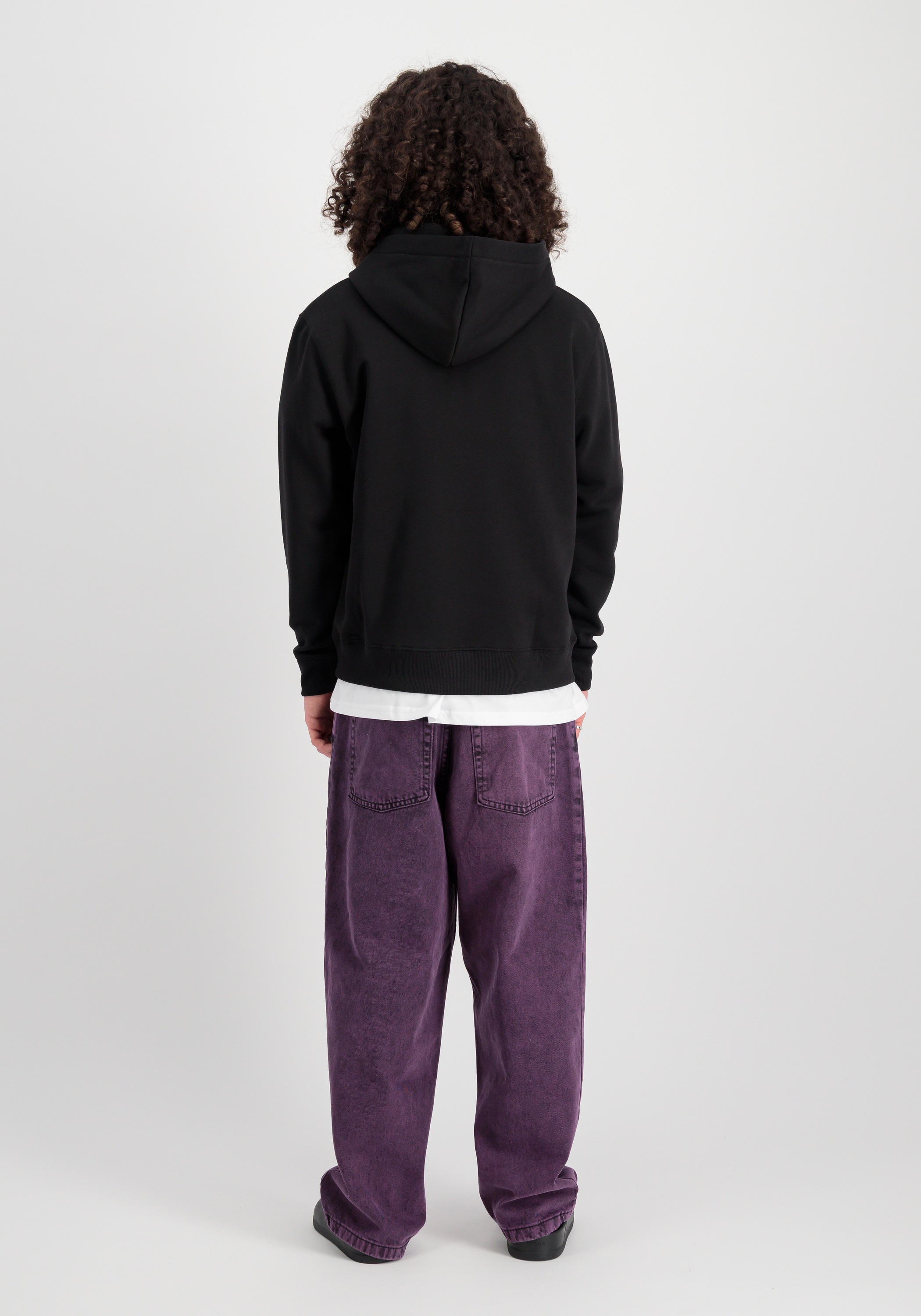 Alpha Industries Hoodie »Alpha Industries Men - Hoodies Basic Hoodie Carbon«