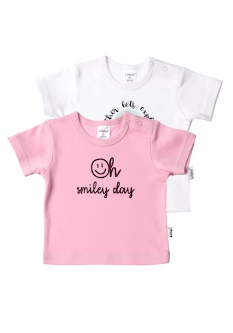 Liliput T-Shirt »Oh smiley day«, (2 tlg.), mit niedlichem Motivprint kaufen