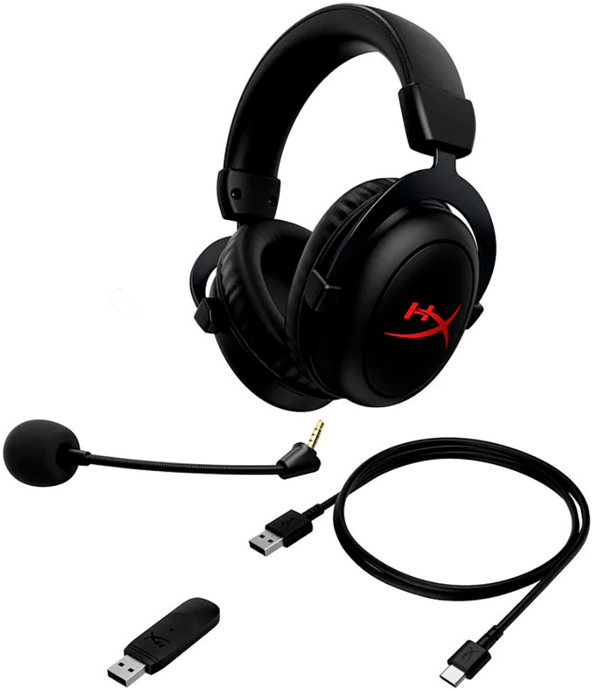 HyperX Gaming-Headset »Cloud II Core Wireless«, Mikrofon abnehmbar-Stummschaltung