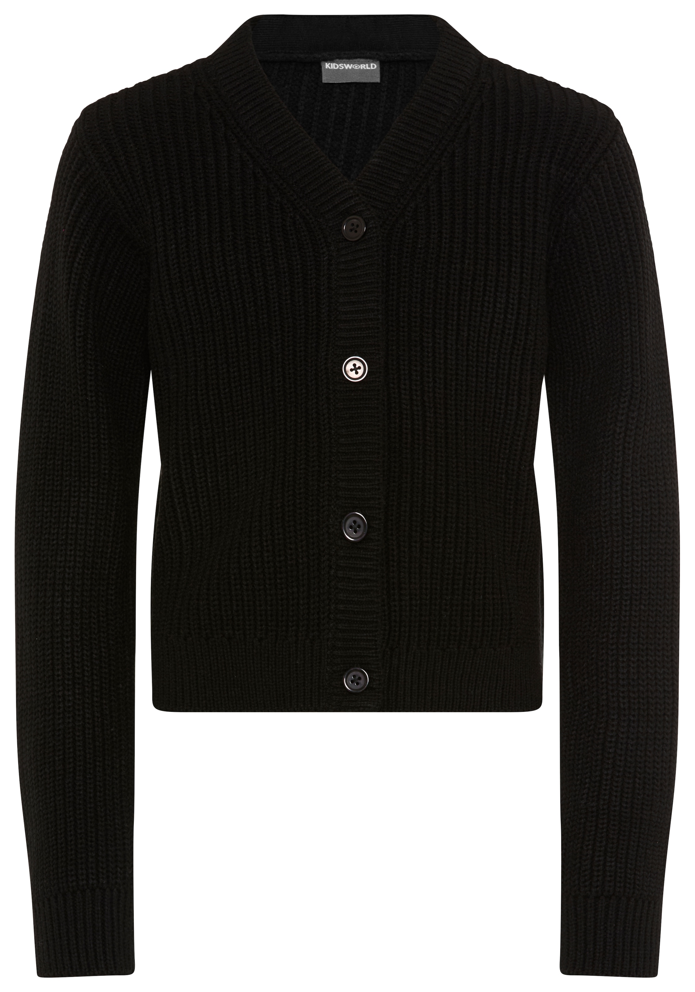 KIDSWORLD Strickjacke »Strickjacke Basic«, Strickjacke, toll zu allem zu kombinieren