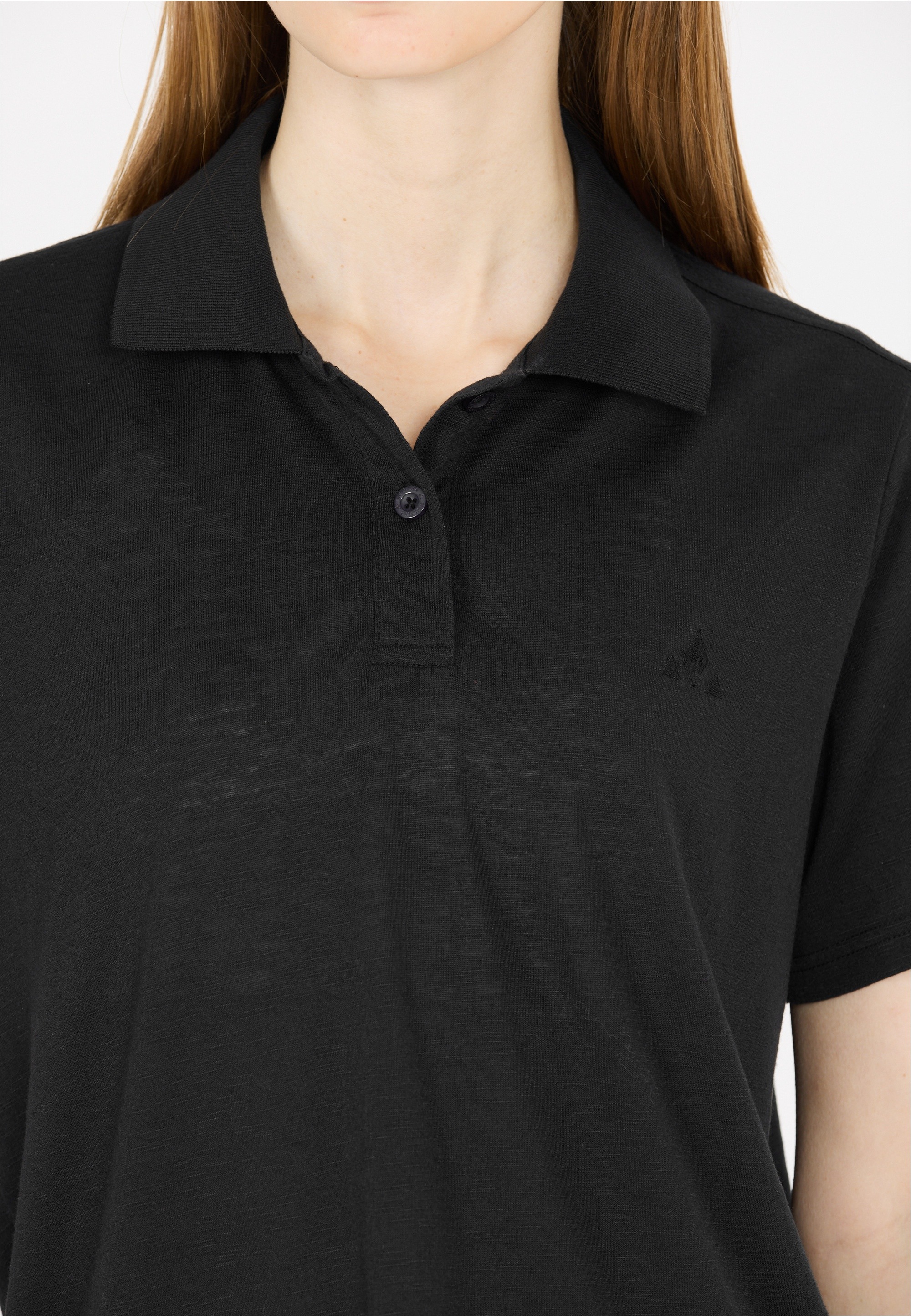 WHISTLER Langarm-Poloshirt »Vale«, Aus leichtem Material