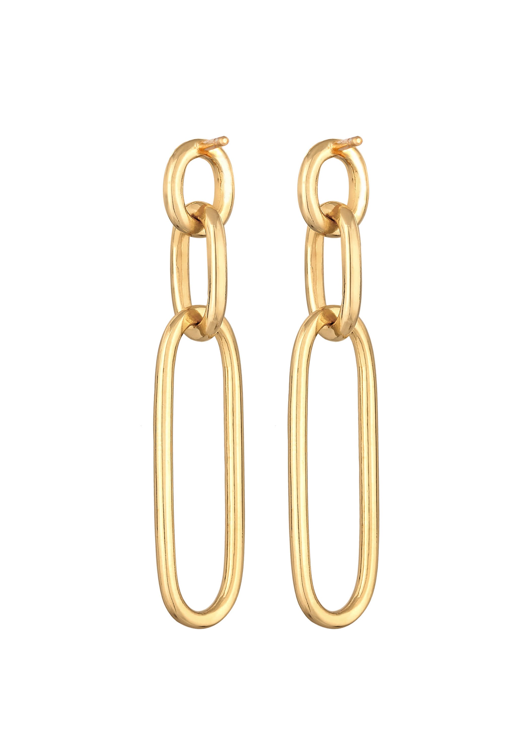 Elli Paar Ohrstecker »Glieder Basic Hänger Blogger 925 Silber«