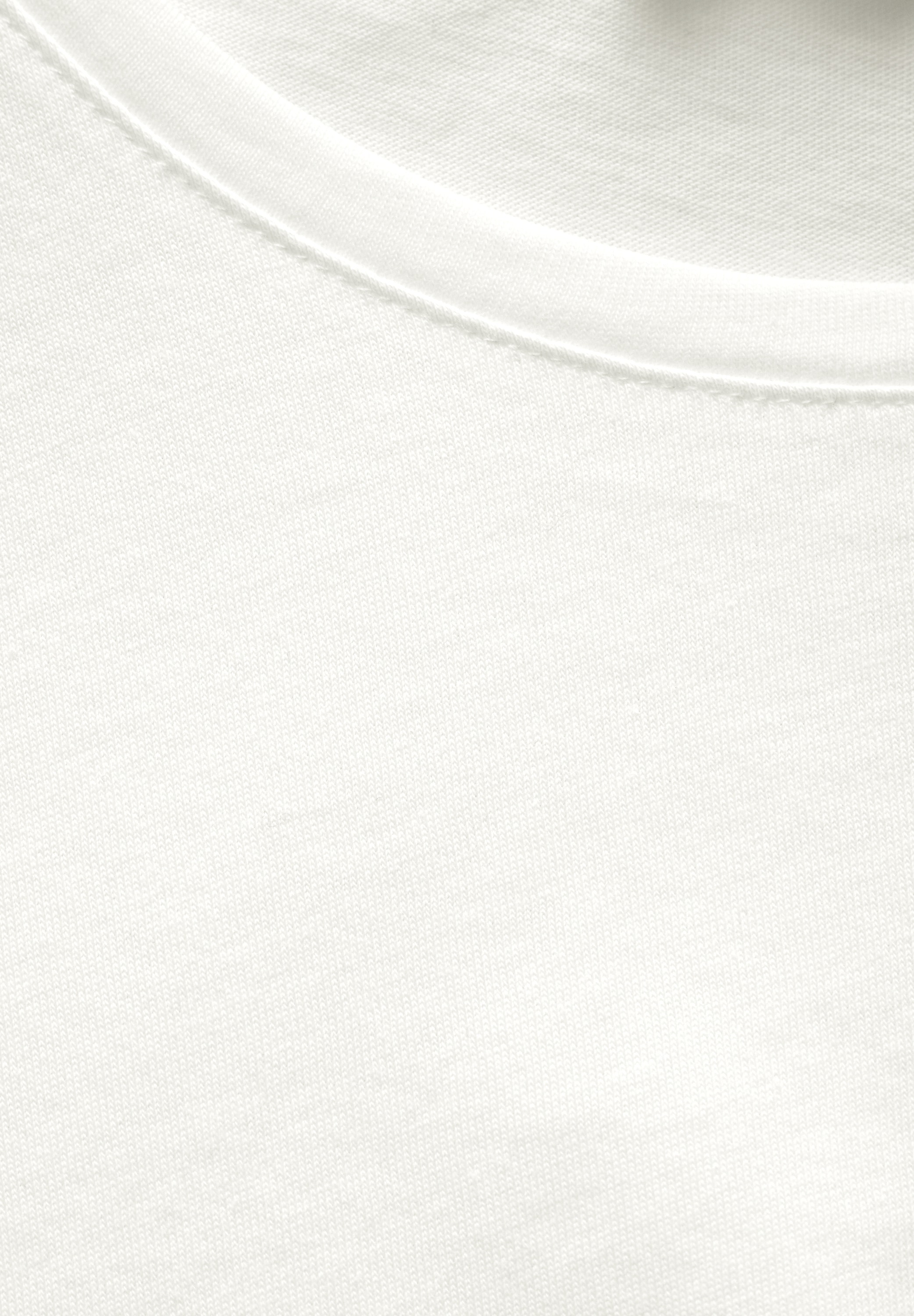 STREET ONE Langarmshirt, aus reiner Baumwolle