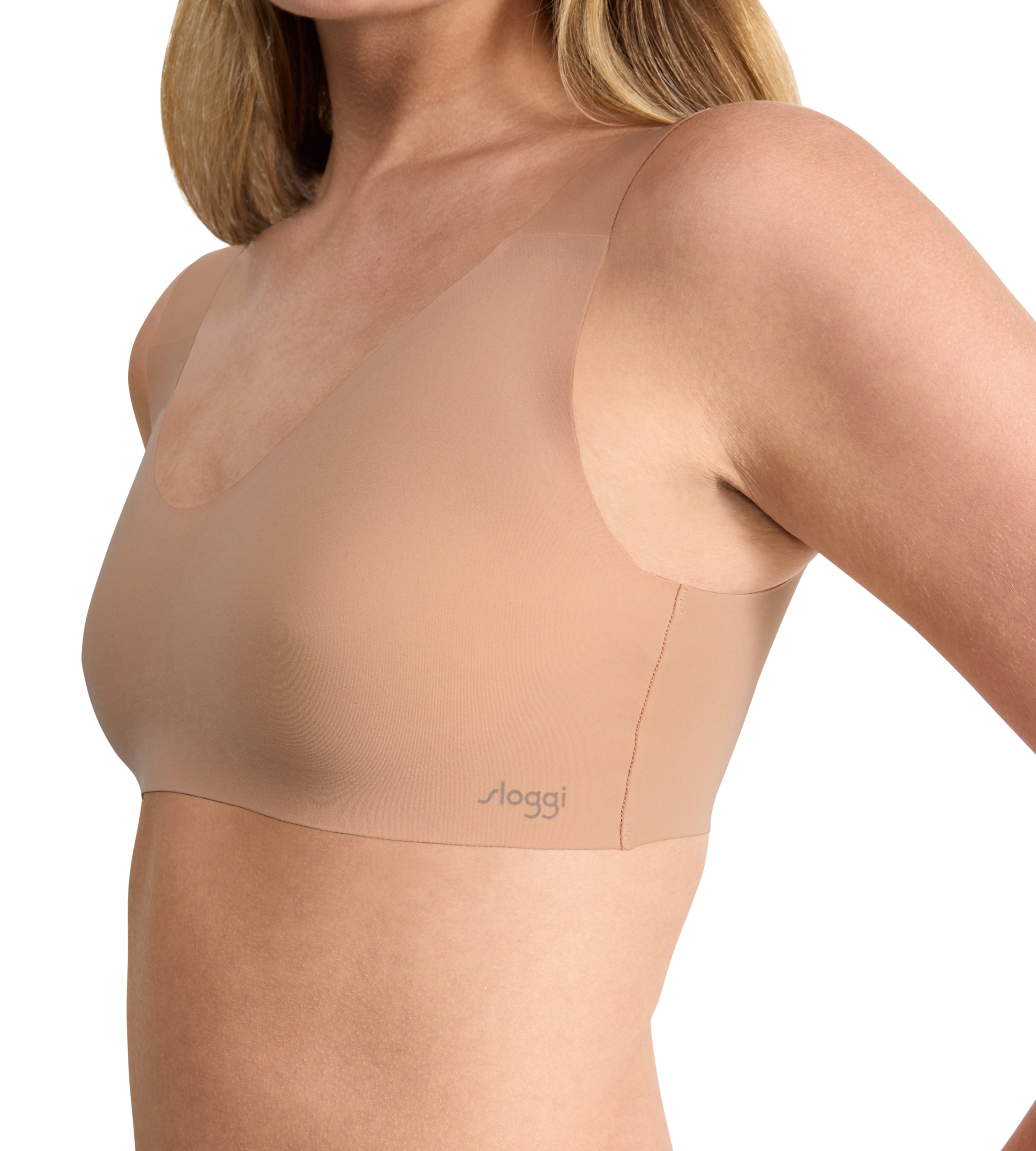 Thumbnail - sloggi Bralette "ZERO Feel 2.0", nahtlos, herausnehmbaren Pads, tiefes Dekolleté, Mikrofaser