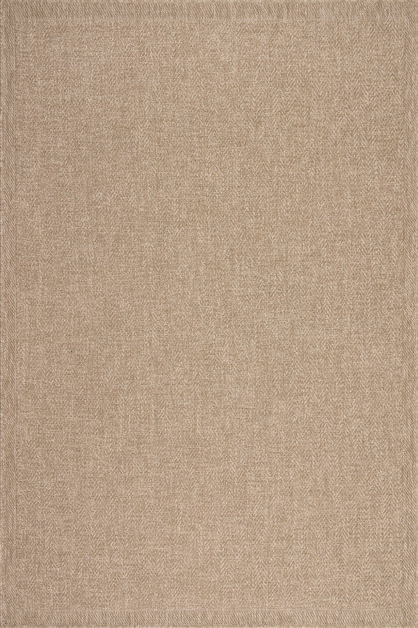 merinos Teppich »Kenzy 8«, rechteckig, 1 mm Höhe, robuster In- und Outdoor Teppich im natürlichen Jute-Look, wetterfest