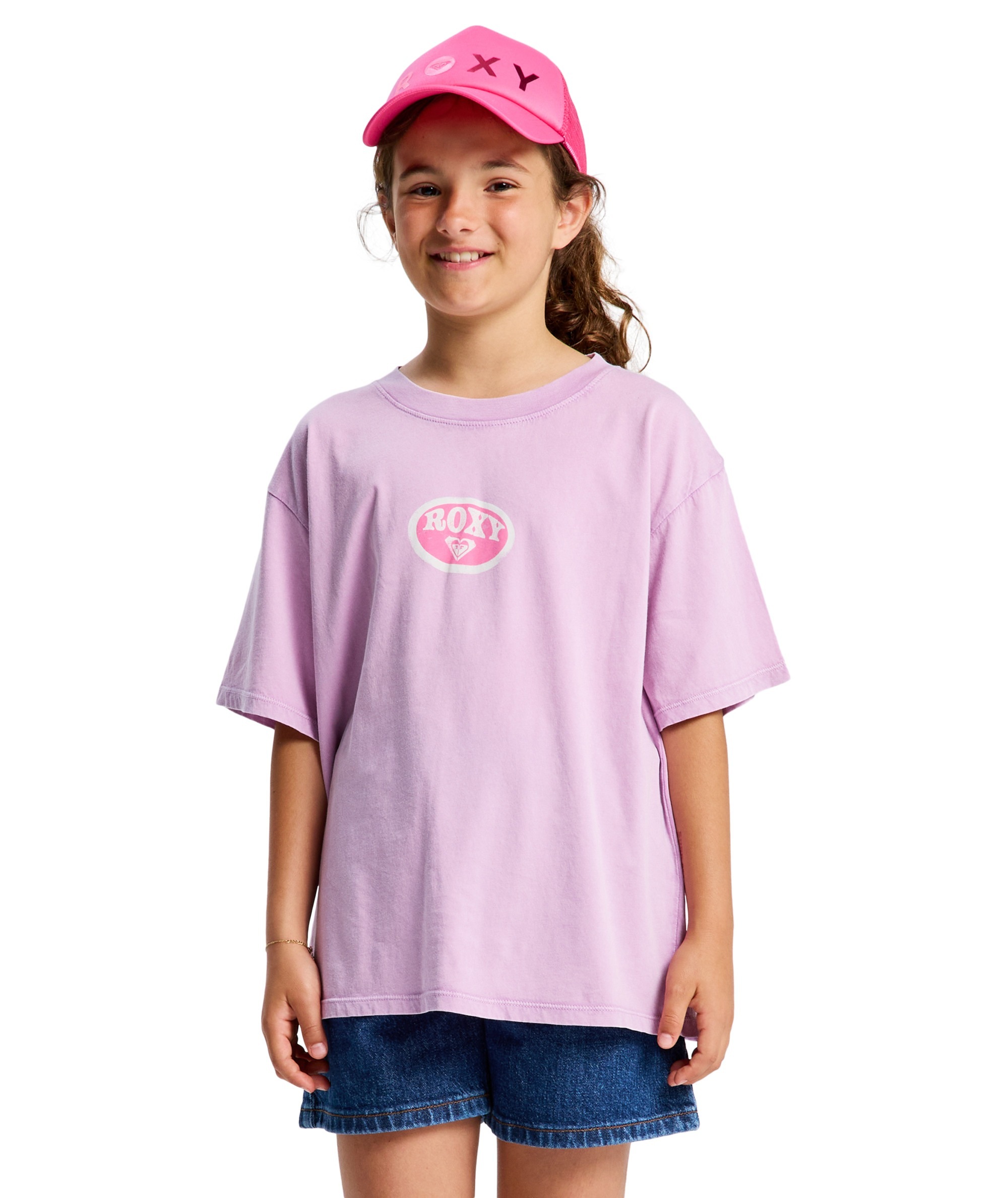 Roxy Washed Short Sleeve T-shirt Crocus Petal 12 Years Girls 4