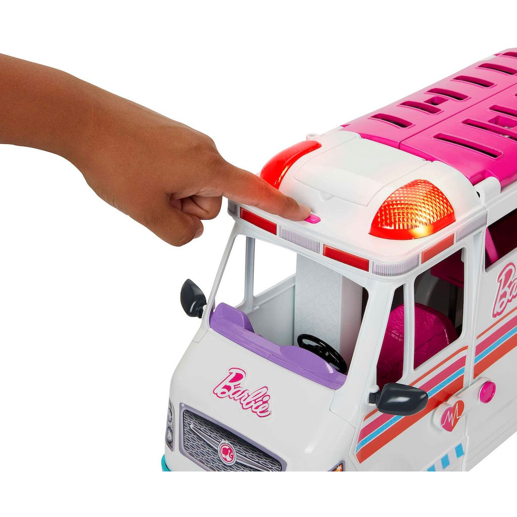 Barbie Puppen Fahrzeug »Krankenwagen 2-in-1 Spielset«