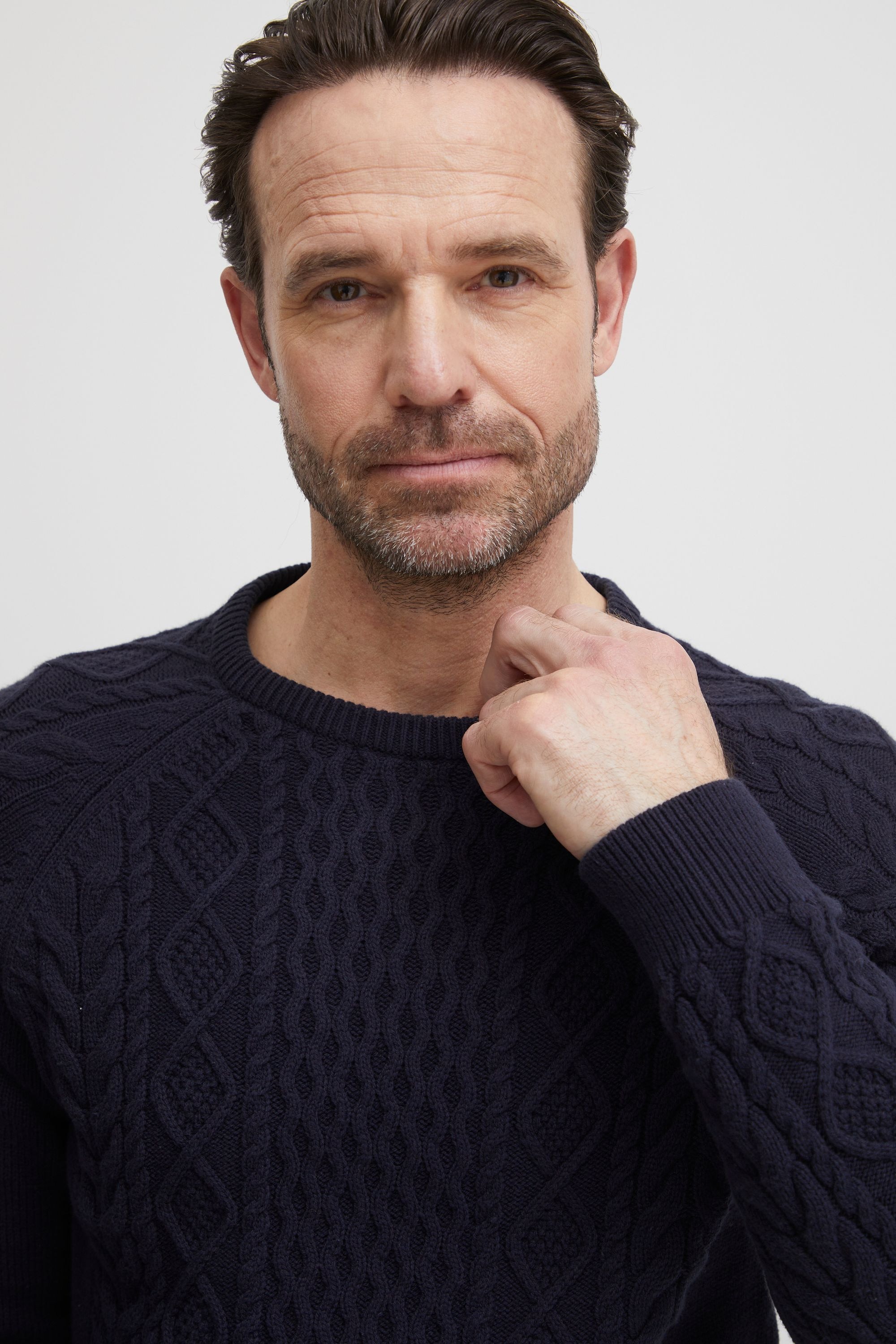 FQ1924 Strickfleece-Pullover »Strickpullover FQKyle«
