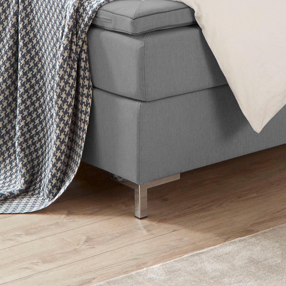ATLANTIC home collection Boxspringbett Anni, mit Federkernmatratze und Topper