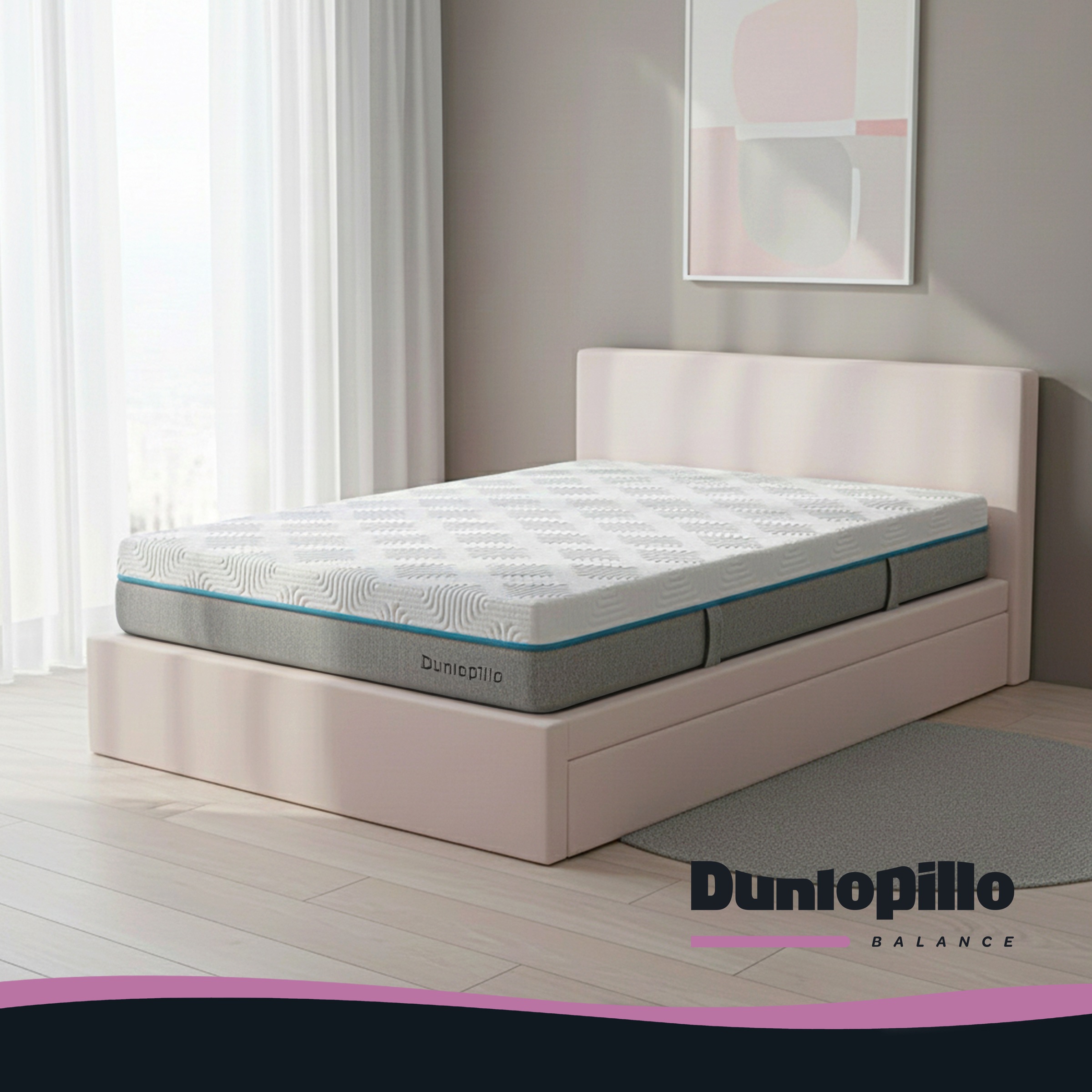 Dunlopillo Kaltschaummatratze »Dunlopillo Balance KS Matratze 90x200 und weiteren Größen« 23 cm hoch Raumgewicht: 38 kg/m³ 1-tlg., 1 Stk. tlg. Stabilisierung & Entlastung für Ihr Wohlbefinden